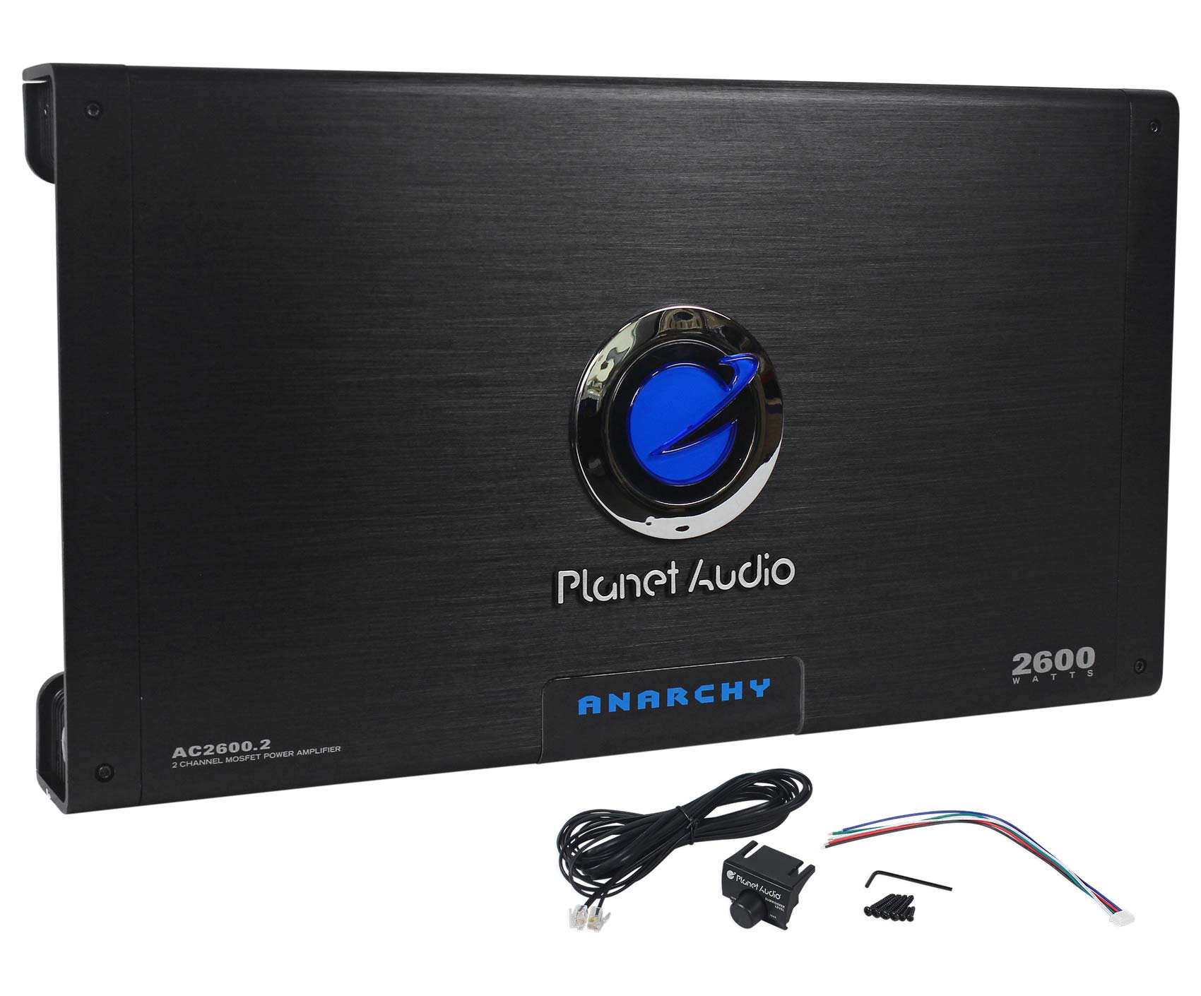 Remote New Planet Audio Anarchy AC2600.2 2600 Watt 2 Channel Car Amplifier Amp