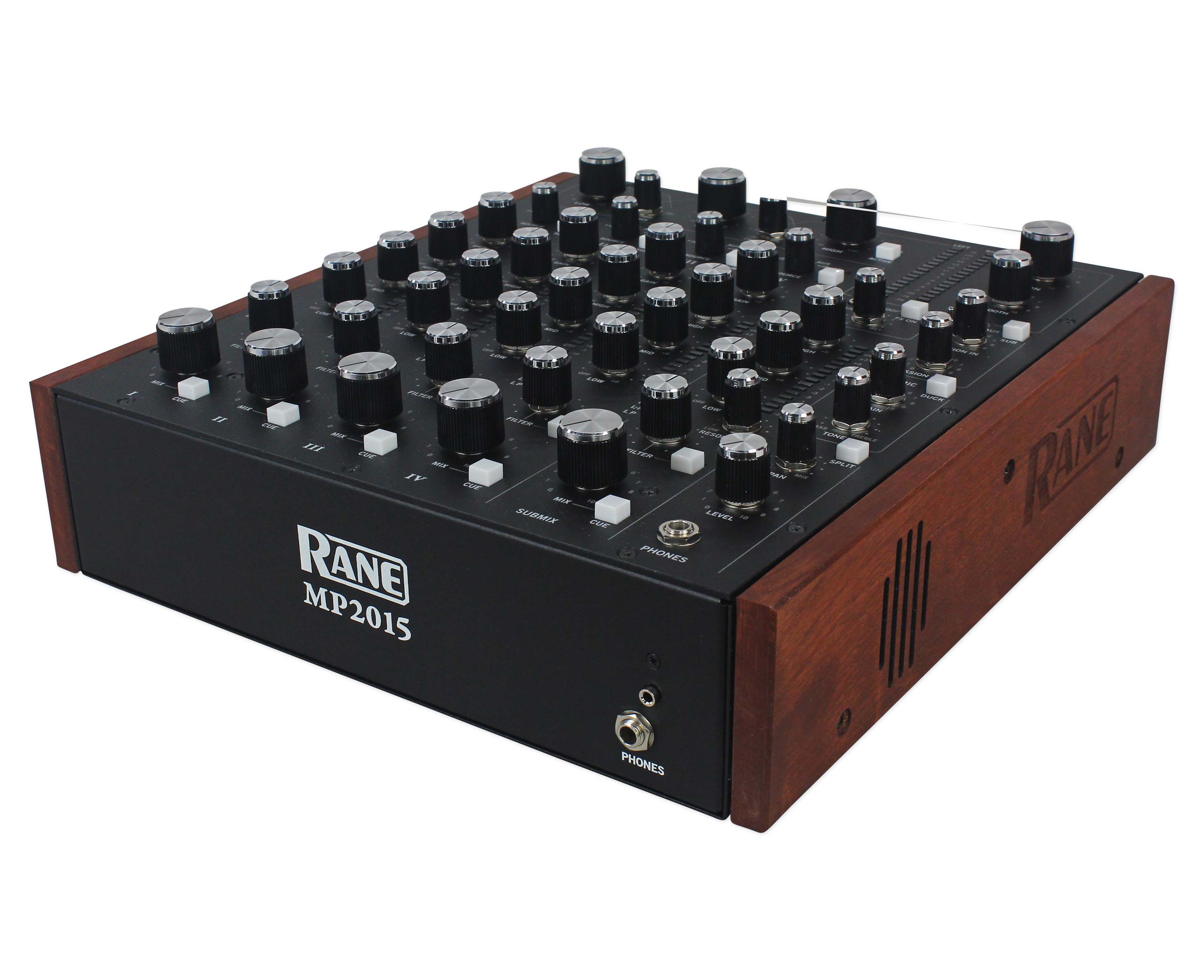 Rane MP2015 Rotary Club DJ 4Deck Mixer w/Dual USB+32 Bit DSP