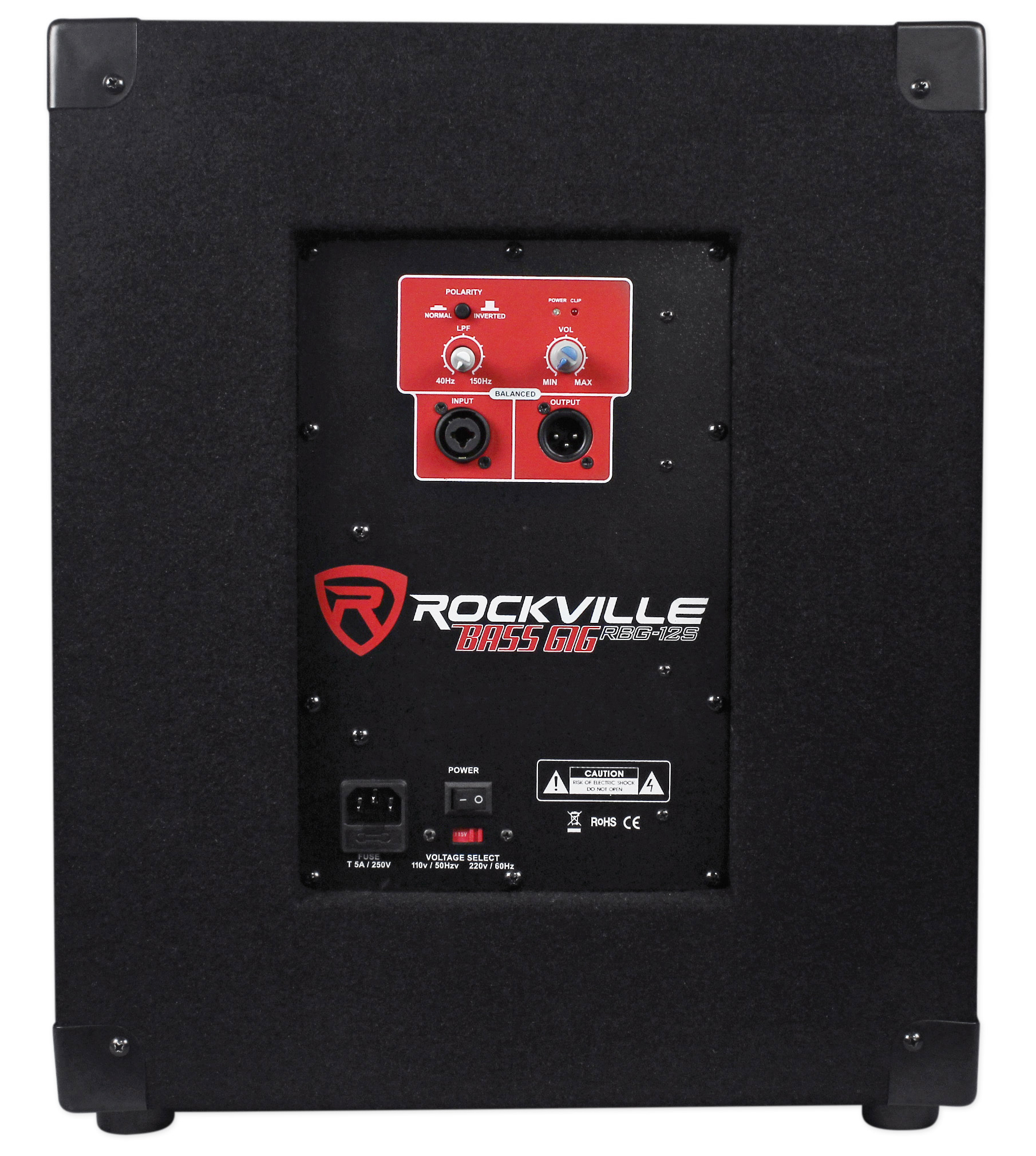 New Rockville RBG12S Bass Gig 12" 1400 Watt Active Powered PA Subwoofer
