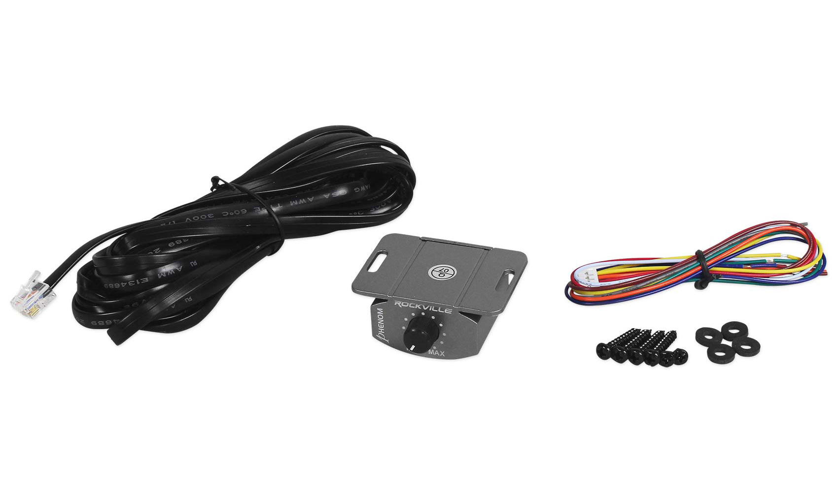 Rockville RXHF5 3200 Watt Peak/1600w RMS 5 Channel Amplifier Car