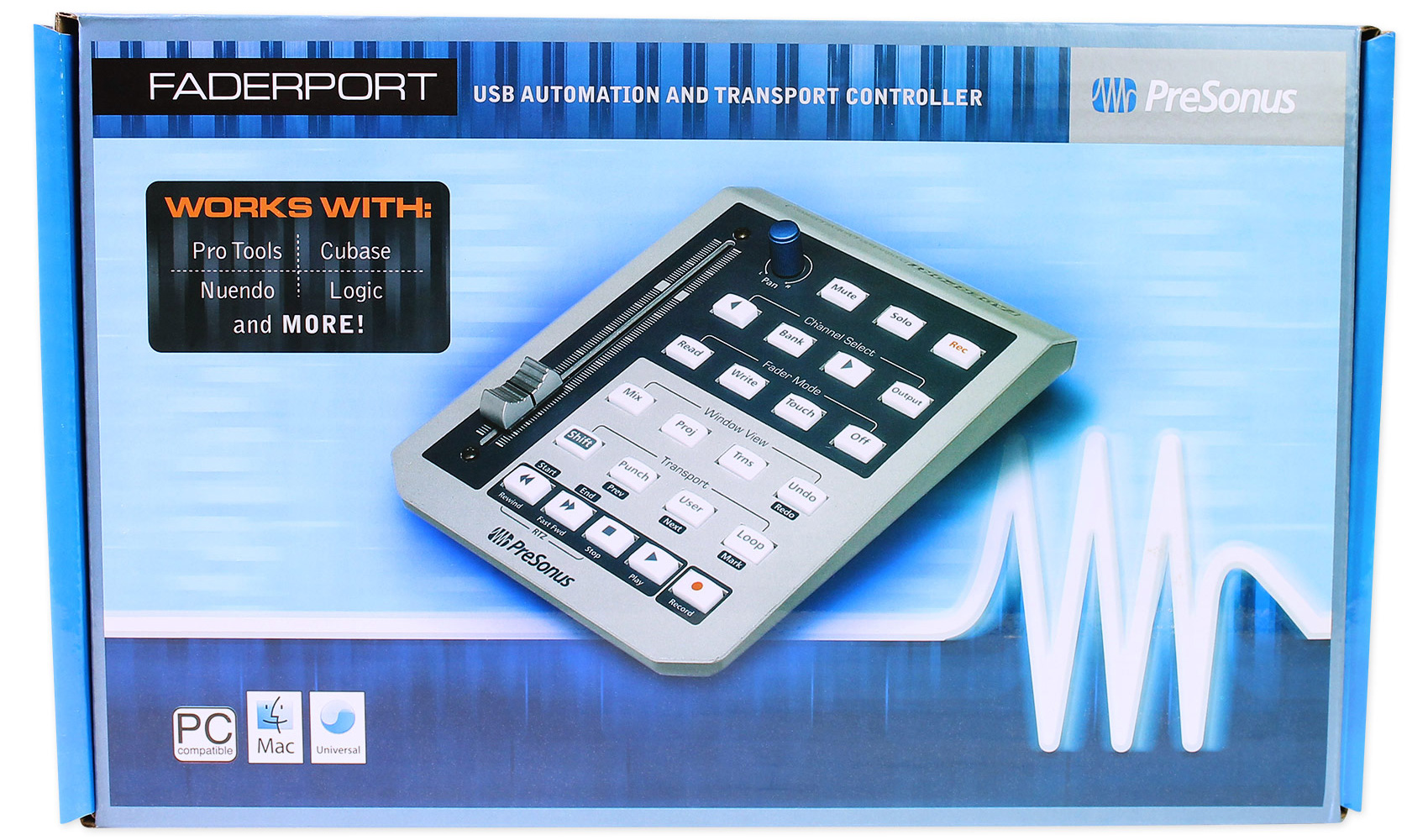New PreSonus FaderPort DAW Controller USB Automation, Motorized Fader, Mac/PC eBay