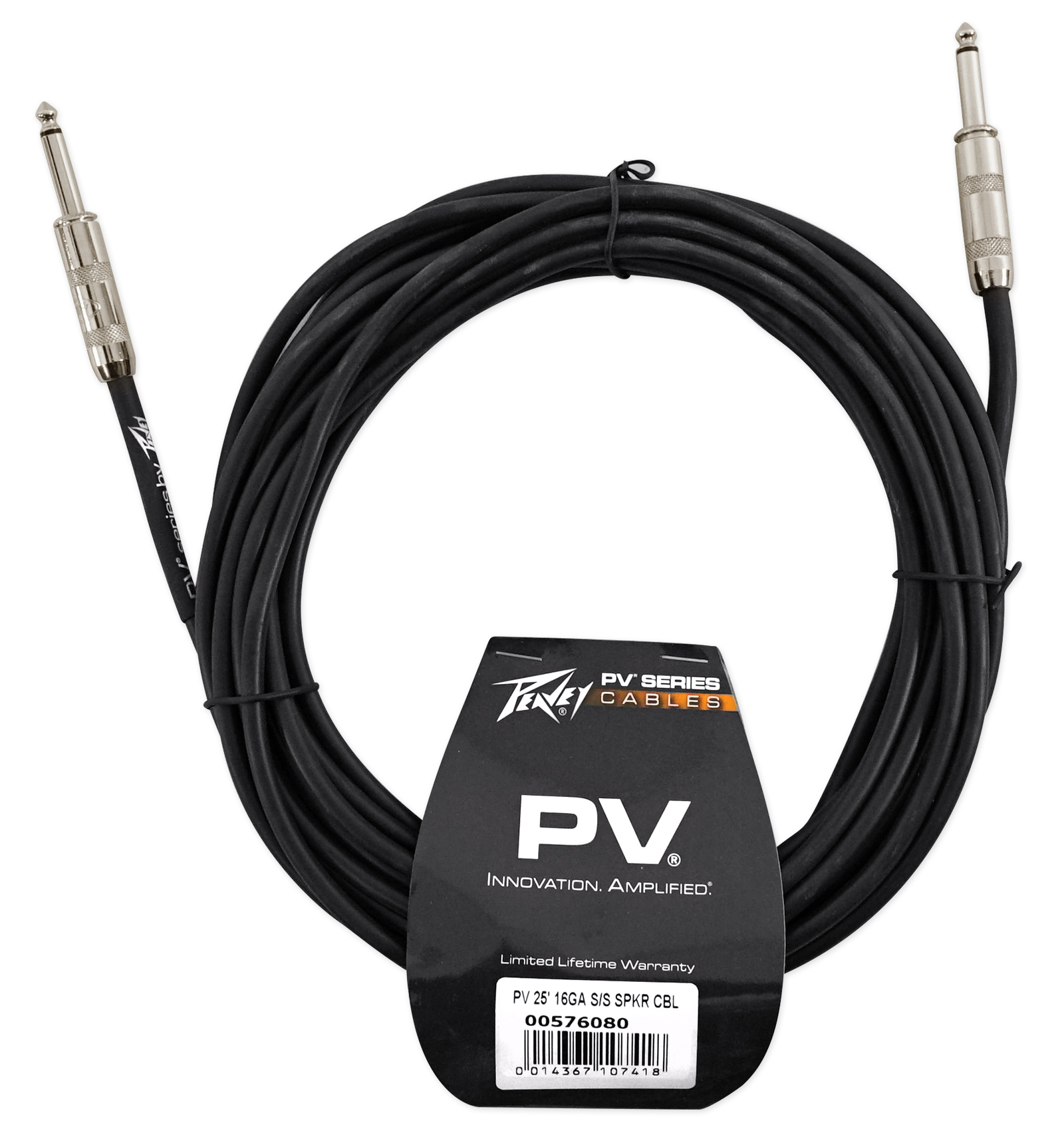 New Peavey PV 25' 16 Gauge 1/4" Speaker Cable 100 Copper eBay