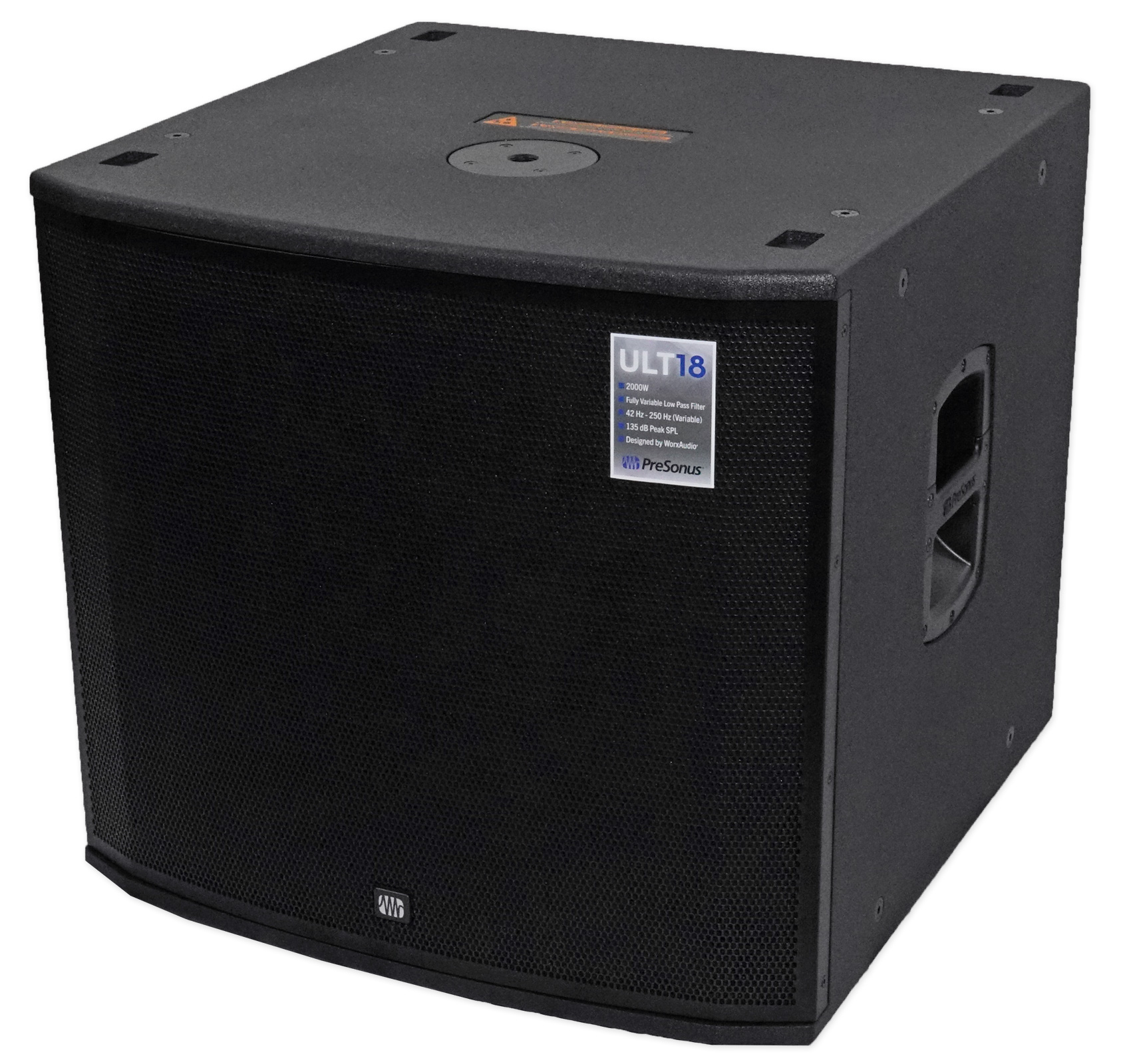 PRESONUS ULT18 2000 Watt 18" Active/Powered Class D Subwoofer In Wood