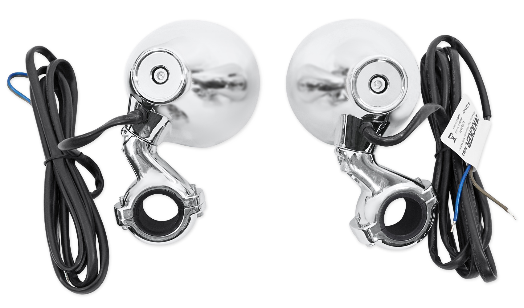 Pair Kicker 40PSM34 PSM3 Waterproof Motorcycle/ATV Handlebar Speakers