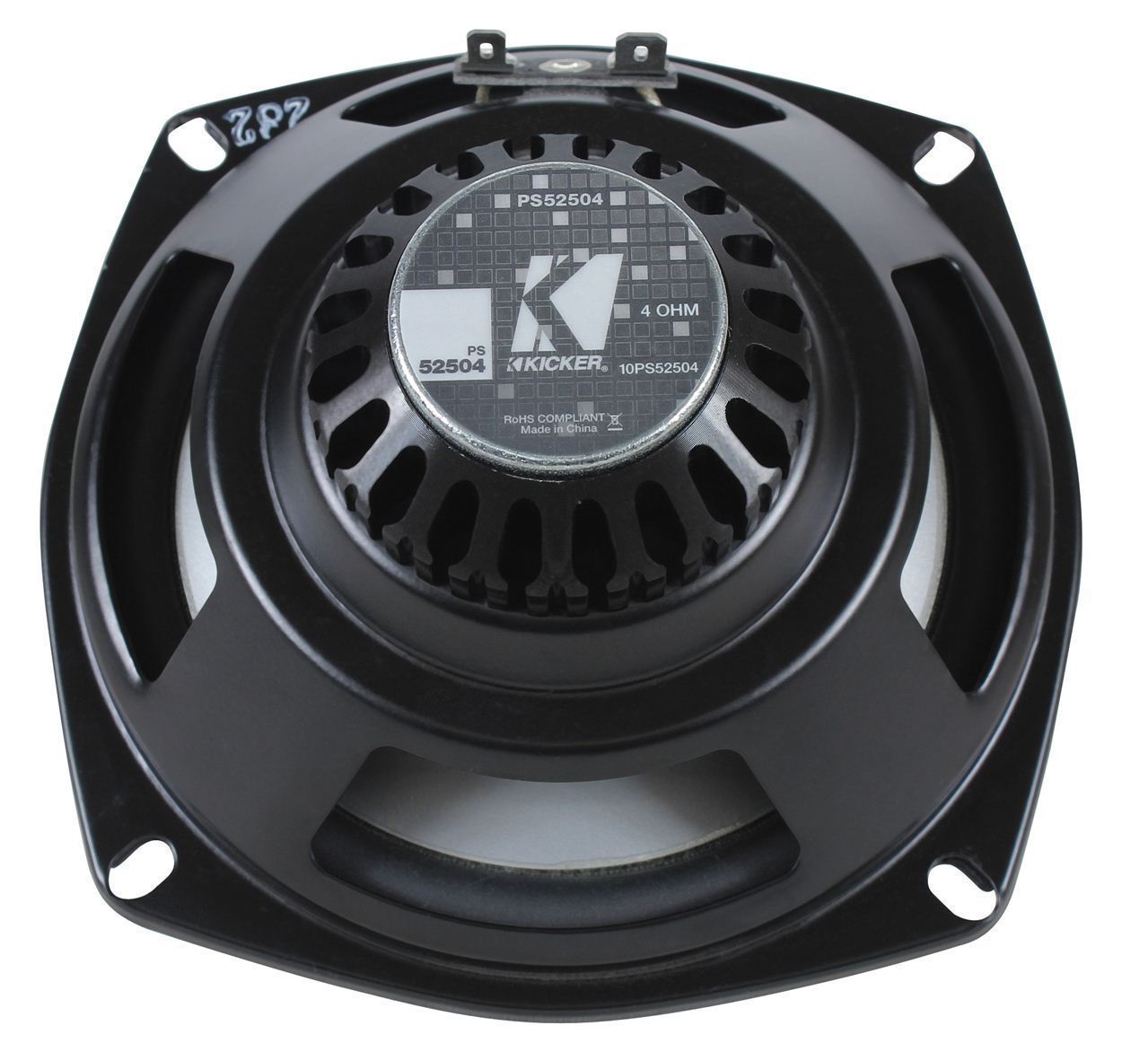 4) Kicker 10PS52504 5.25” Harley Davidson Motorcycle Speakers+2Ch