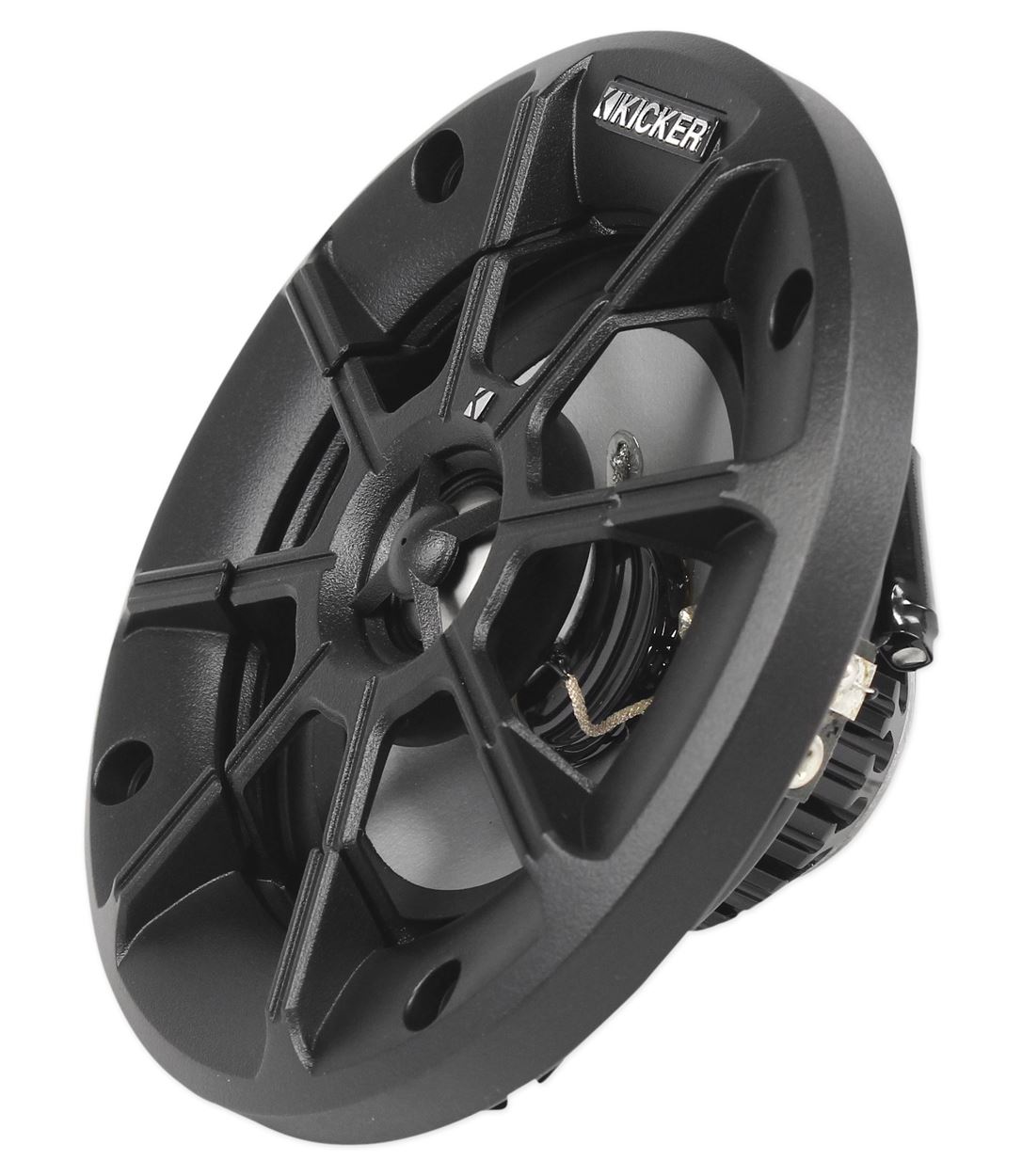 (4) Kicker 40PS44 4" 120w ATV/Motorcycle Speakers+4Ch Amplifier+Amp