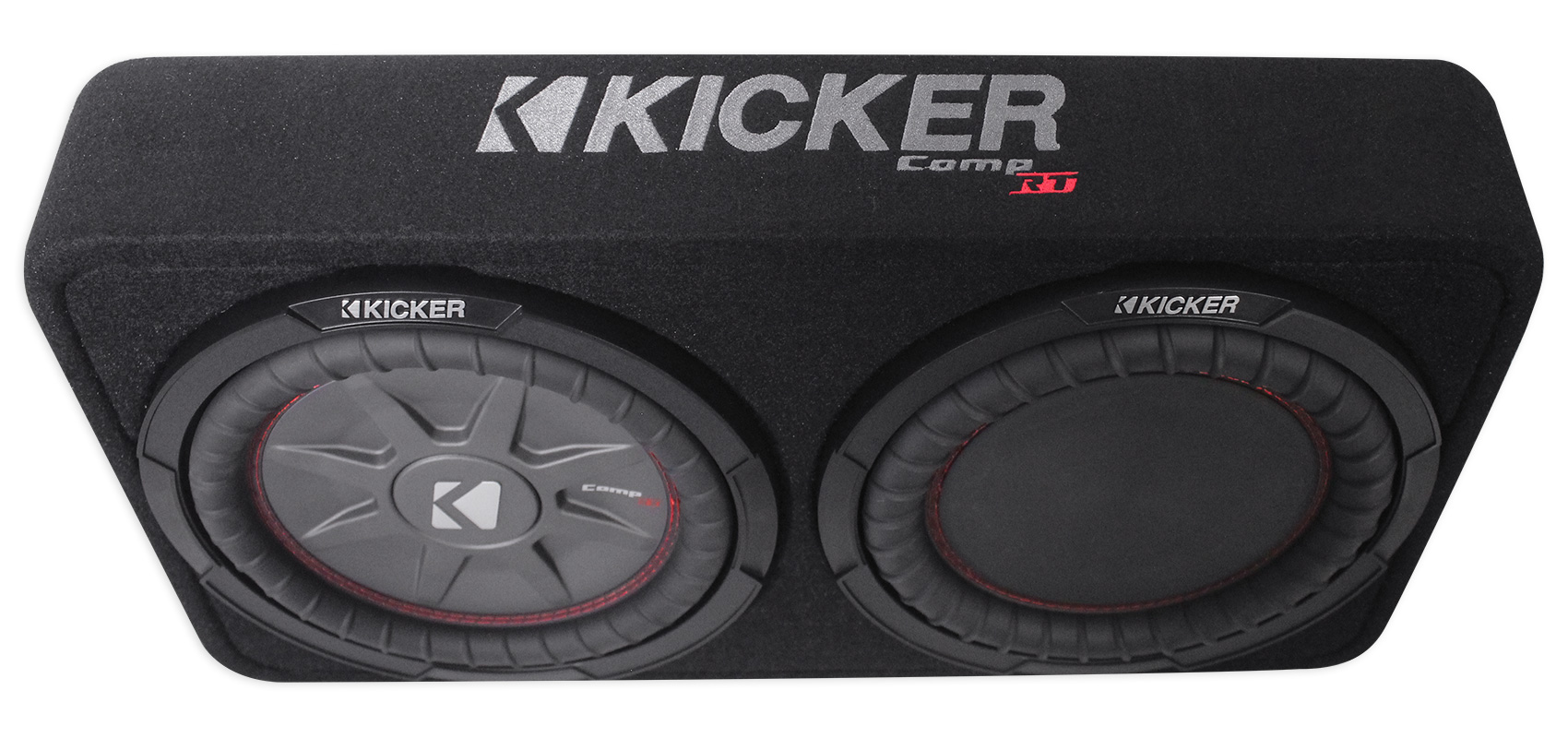 Kicker 43TCWRT104 10" Shallow Car Subwoofer In Slim Sub ...