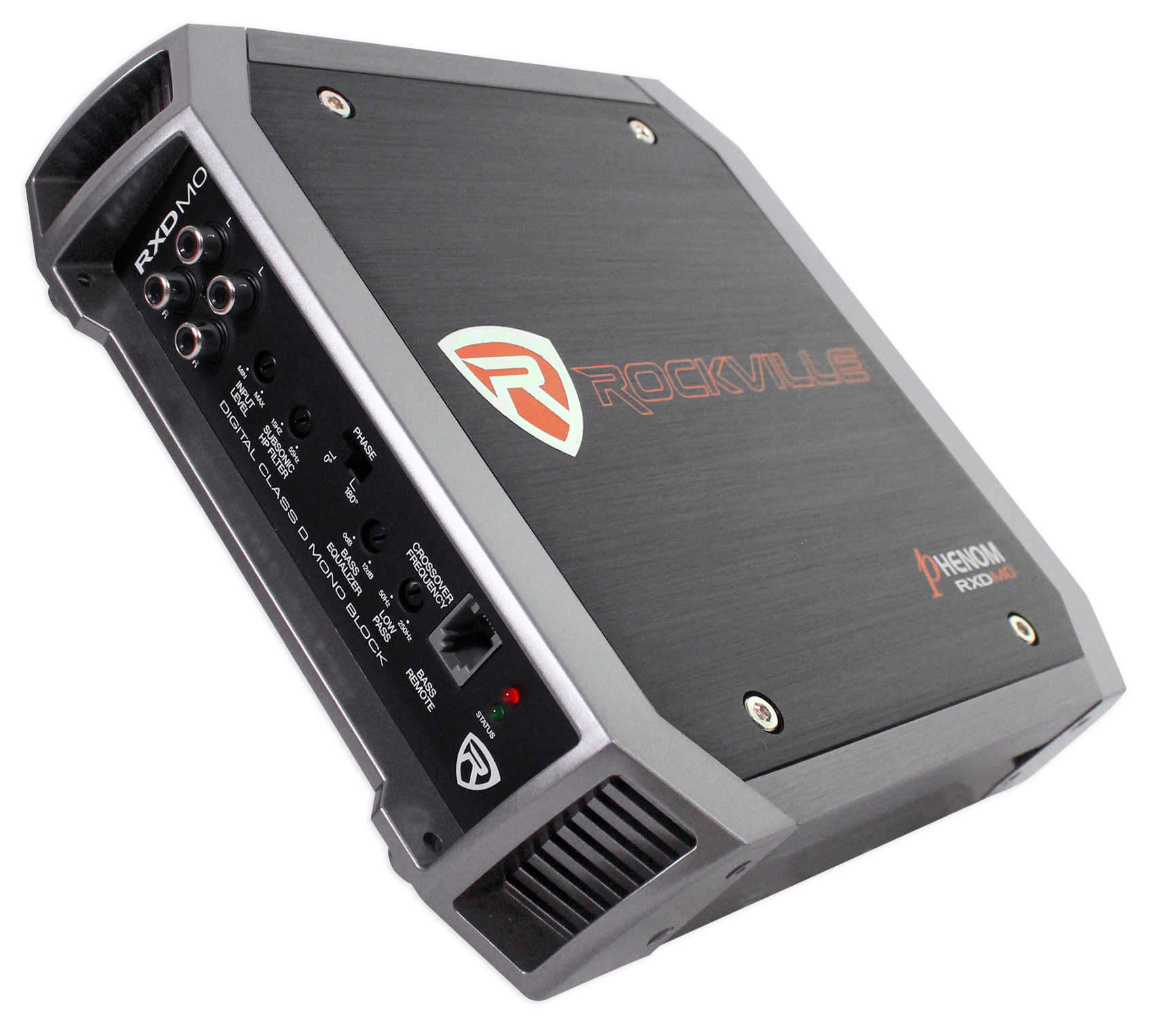 Rockville RXDM0 1200 Watt/600w RMS Mono Class D 1 Ohm Amplifier Car