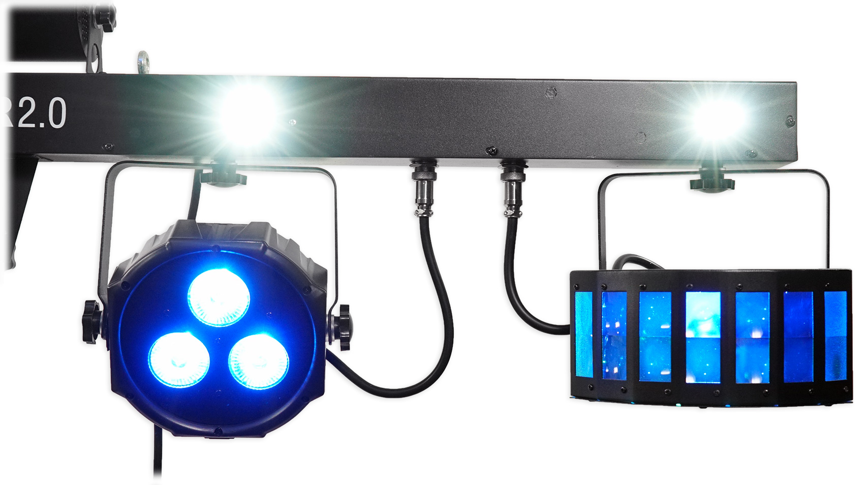 Chauvet GigBar 2.0 DMX LED 4-In-1 Light FX Bar w/Tripod+Footswitch