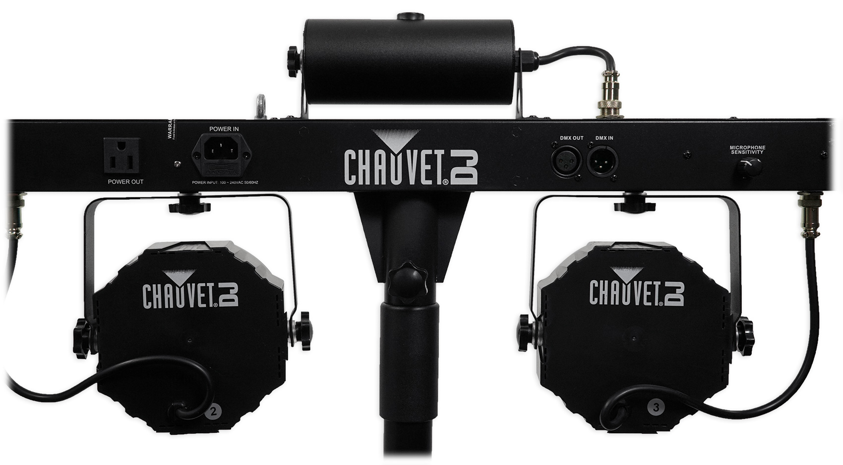 Chauvet GigBar 2.0 DMX LED 4-In-1 Light FX Bar w/Tripod+Footswitch