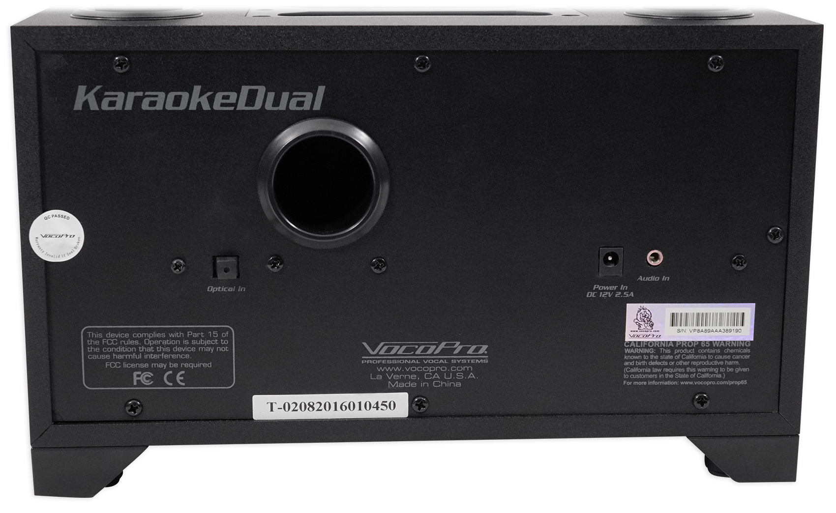 Vocopro KaraokeDual Tablet/Smart TV Karaoke Machine System w/ (2