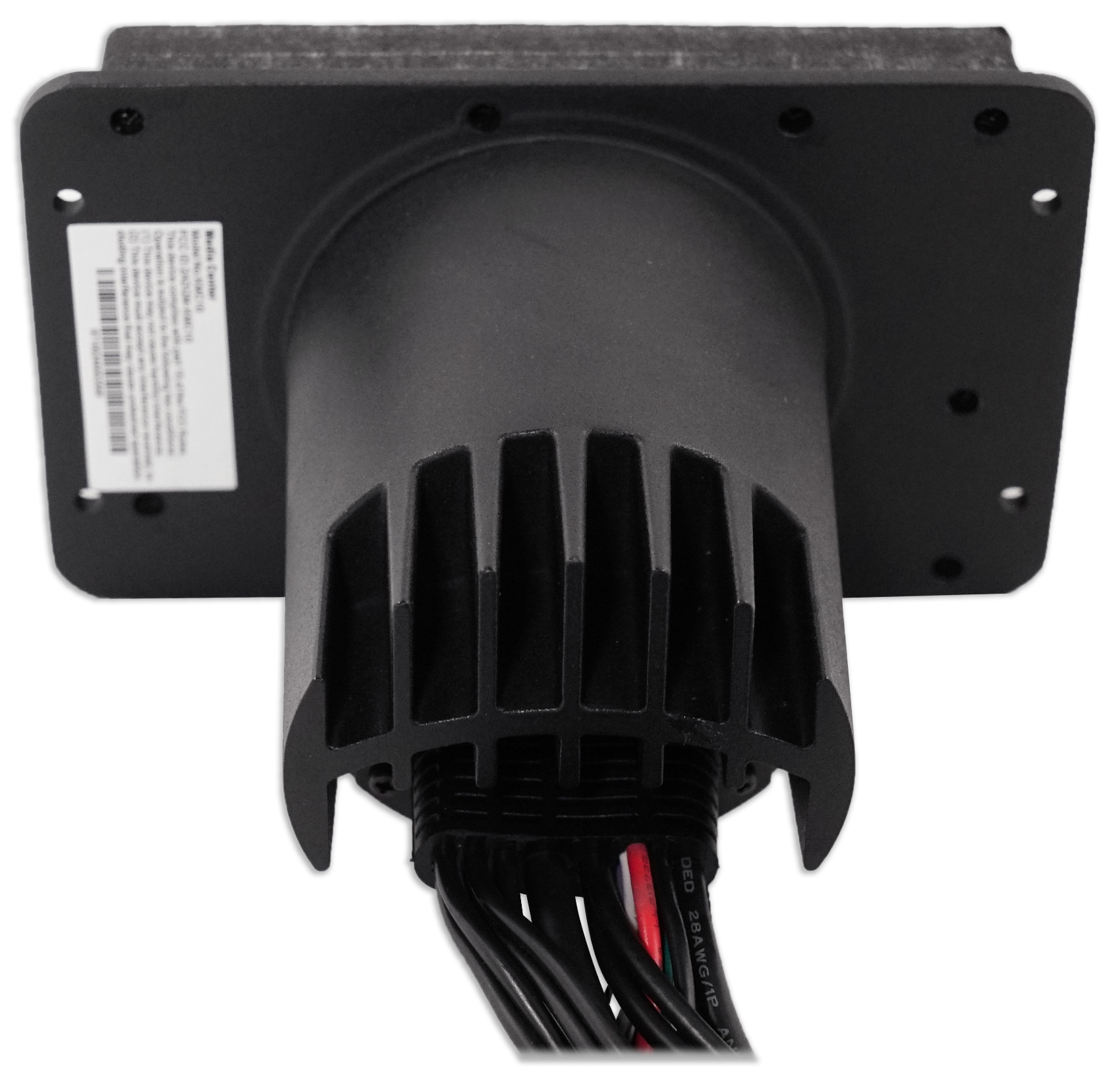 KICKER KMC10 Marine Gauge Hole Digital Media Bluetooth Receiver For