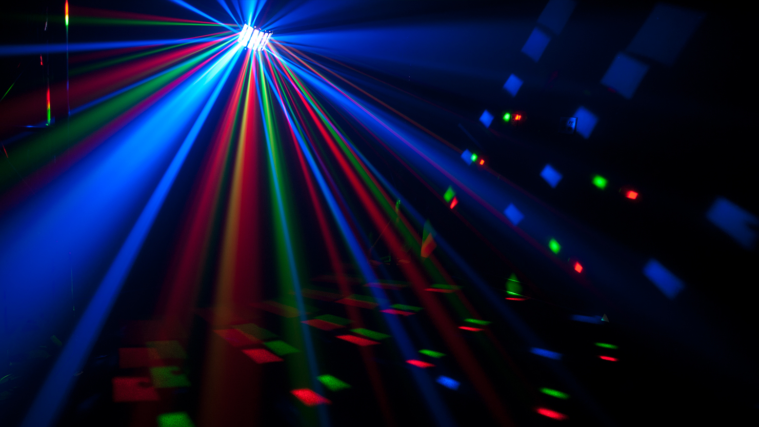 Chauvet DJ Mini Kinta IRC DMX LED RGBW Derby Club Stage Effect Beam