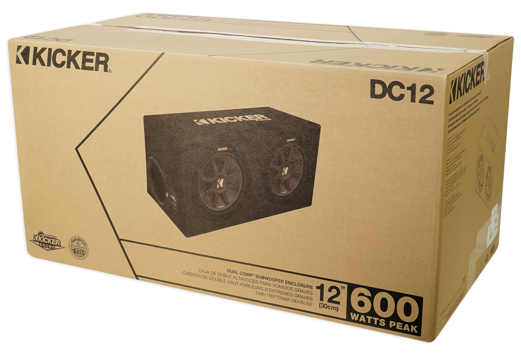 KICKER 43DC122 Comp Dual 12