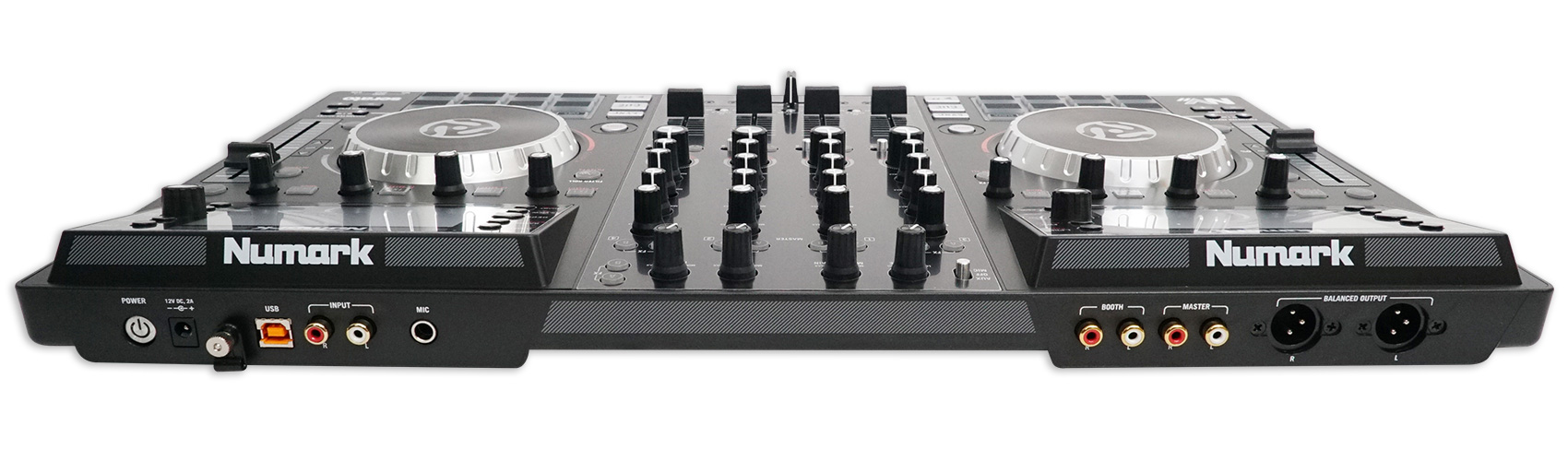 Numark nvii inteligente de doble pantalla Serato Dj Controlador 4