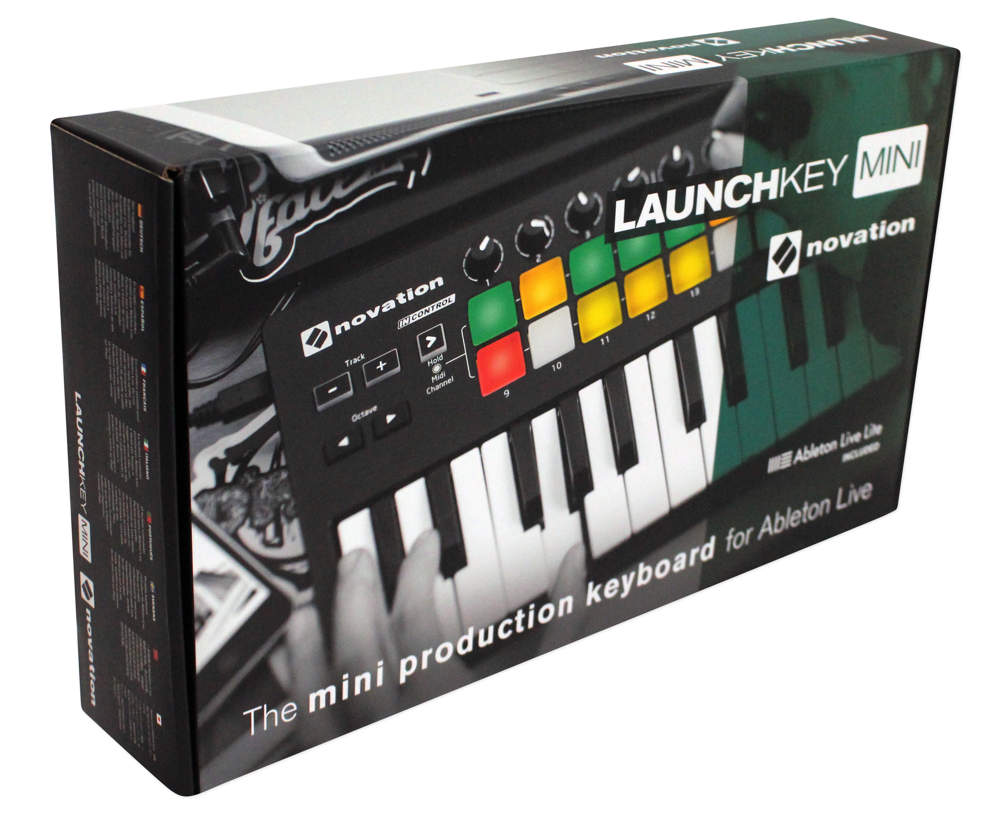 Novation LAUNCHKEY MINI MK2 25 Key USB Ableton Live Lite Keyboard