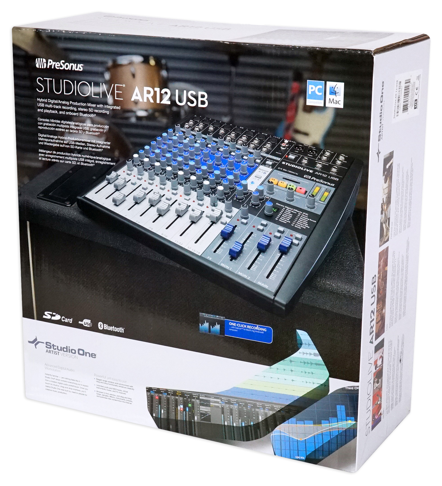 Presonus StudioLive AR12 14Channel USB Hybrid Live Sound/Studio