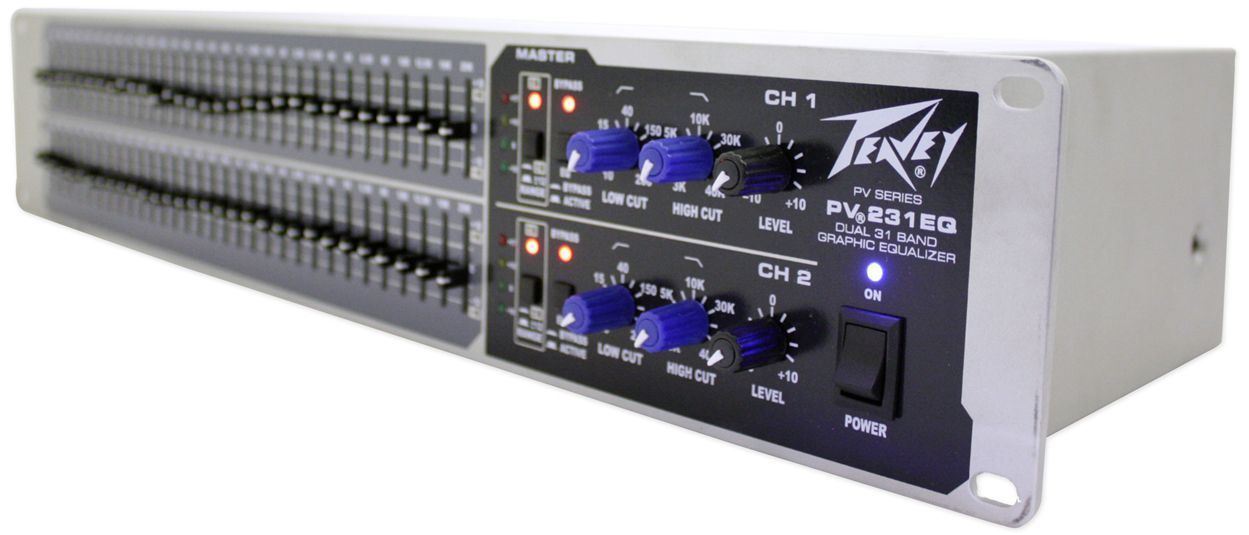 PEAVEY PV231EQ 31 Band Graphic Equalizer EQ PV 231EQ + XLR Cable