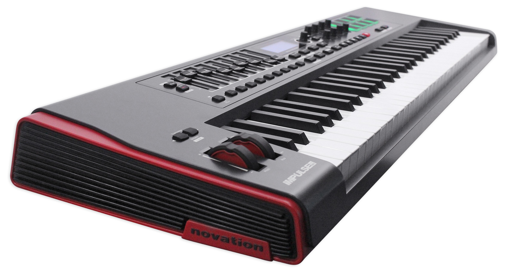 novation impulse 61 dimensions