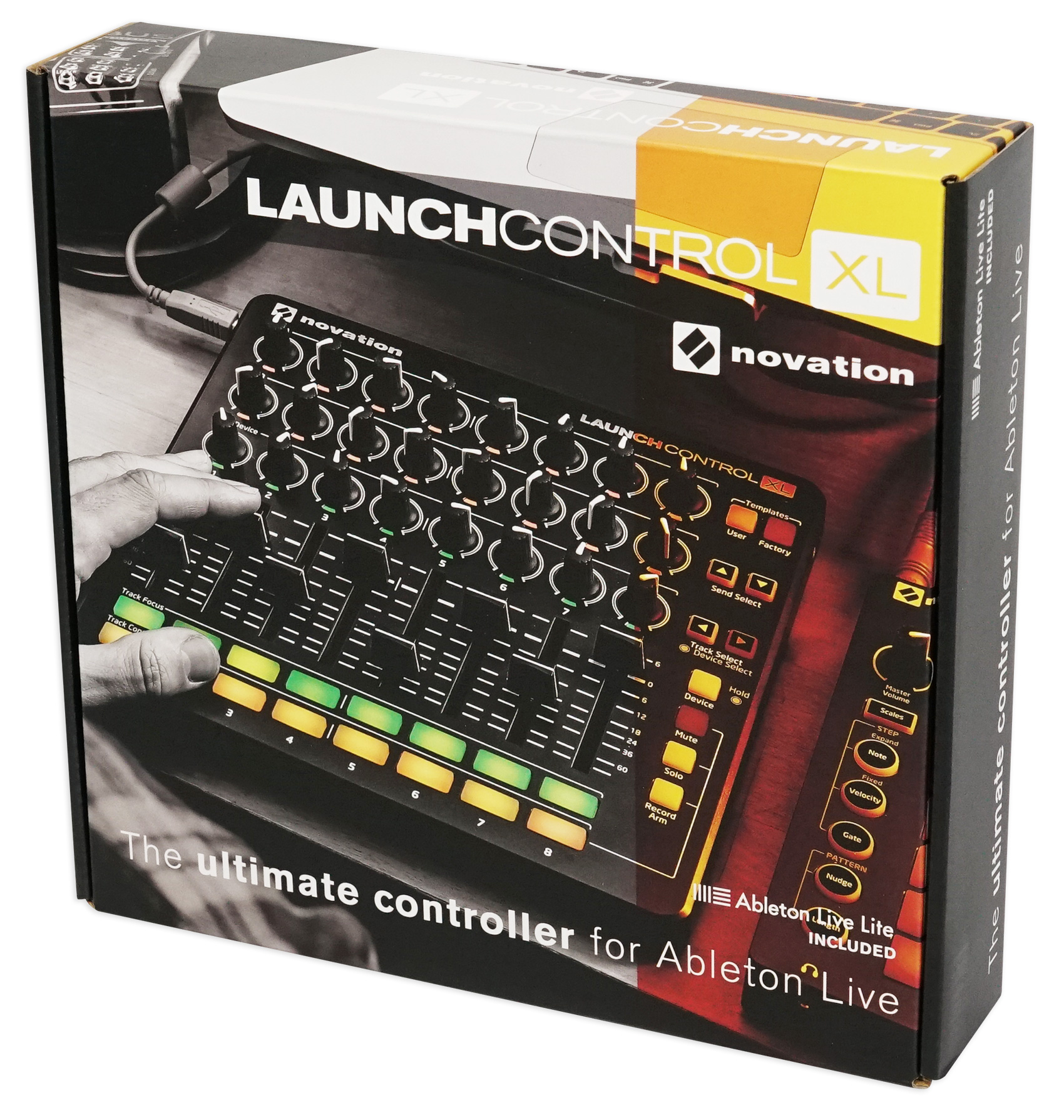 launchcontrol does light up with ableton live