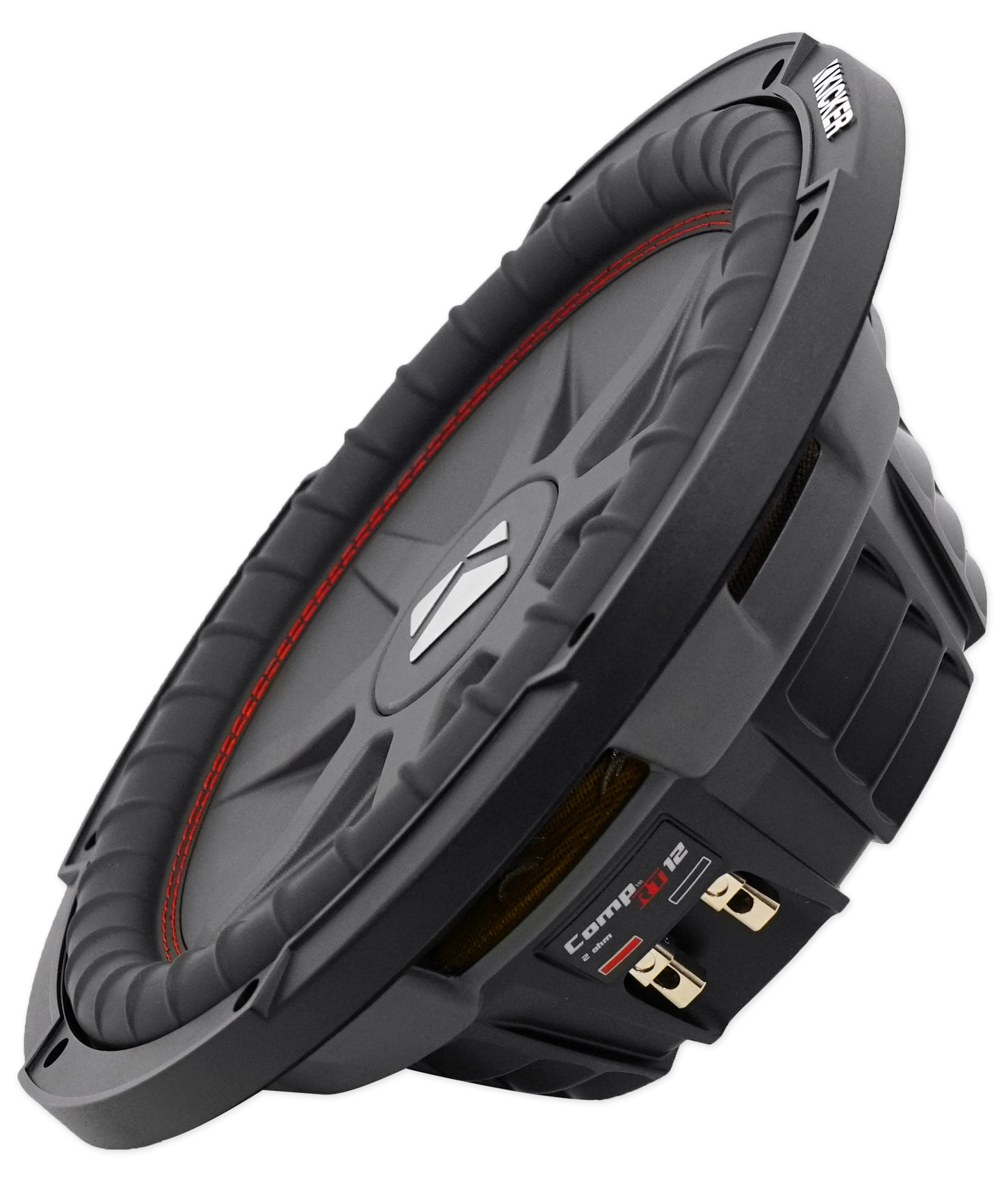 2 Kicker 12" Subwoofers+Sub Box Enclosure For Nissan Titan Xcab King