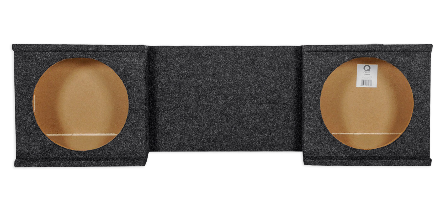 2 Kicker 12" Subwoofers+Sub Box Enclosure For Nissan Titan Xcab King