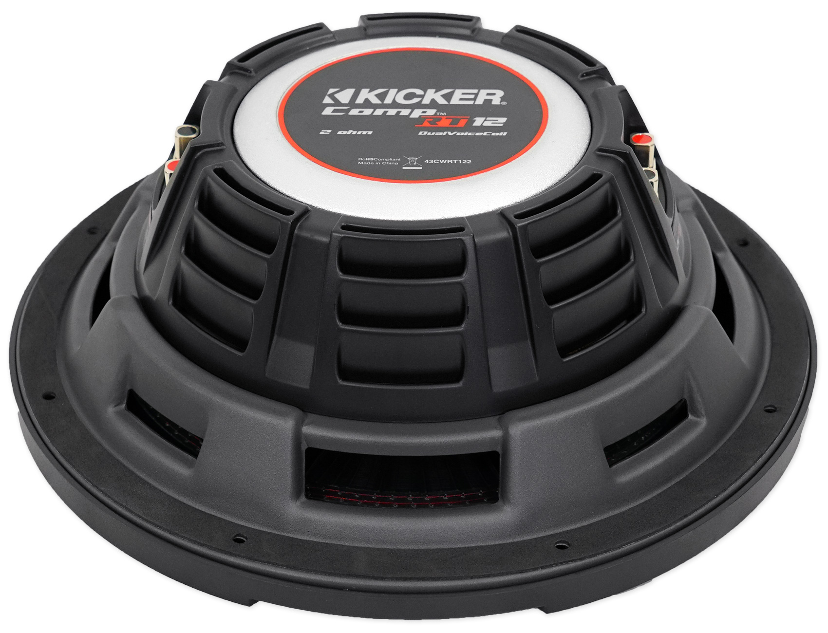 12" Kicker Subwoofers + Sub Box Enclosure For 2004-08 Ford F150 Xcab