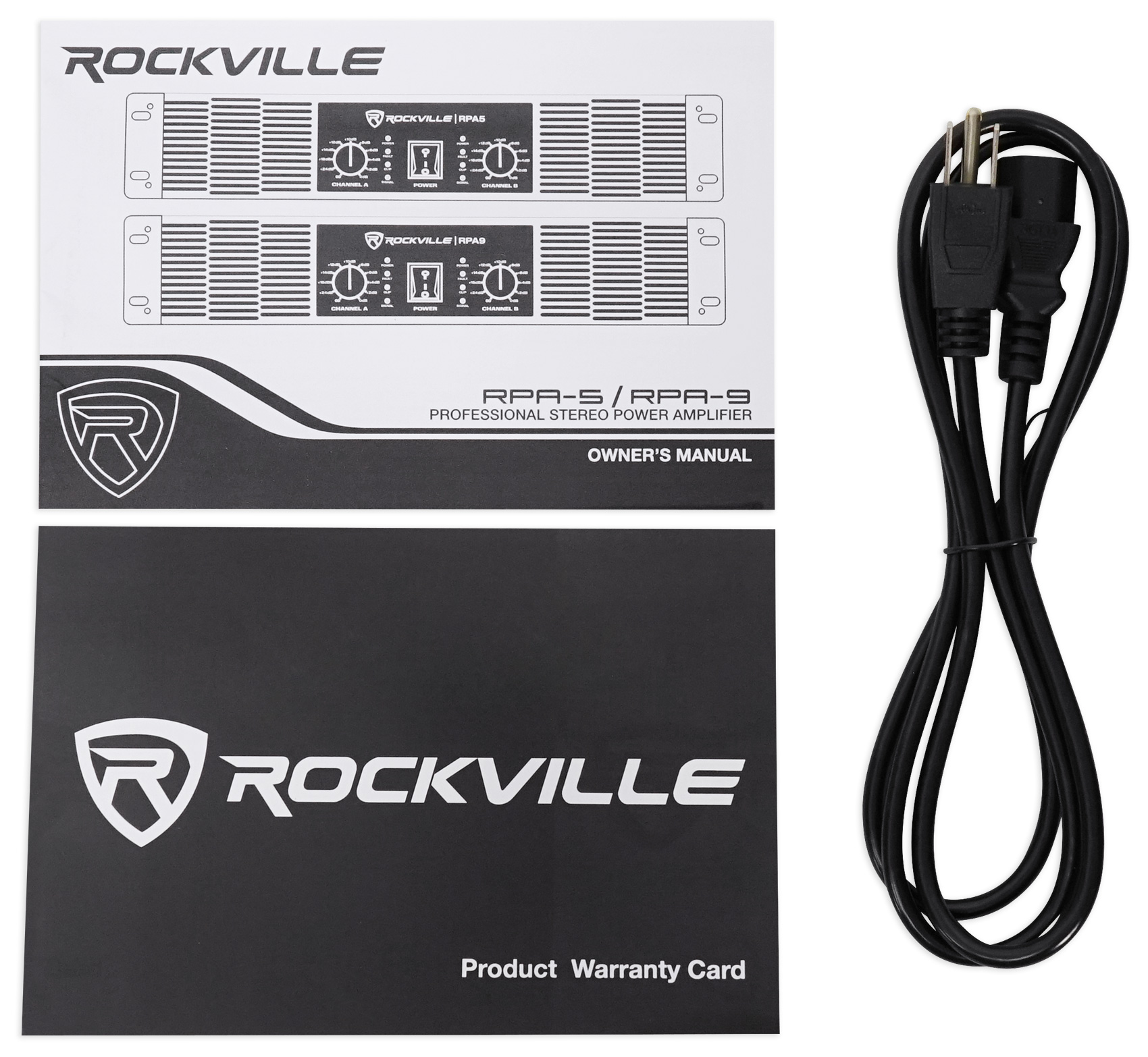 Rockville RPA5 1000 W Peak/500 W RMS 2 canaux amplificateur de