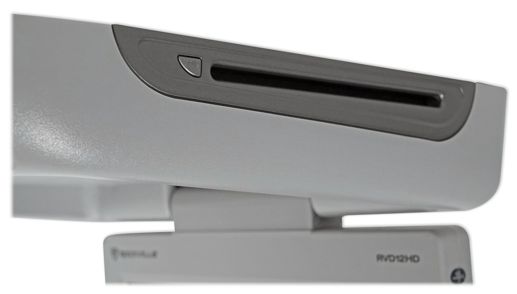 Rockville RVD12HD-GR 12" Grey Flip Down Car Monitor DVD/USB/SD Player