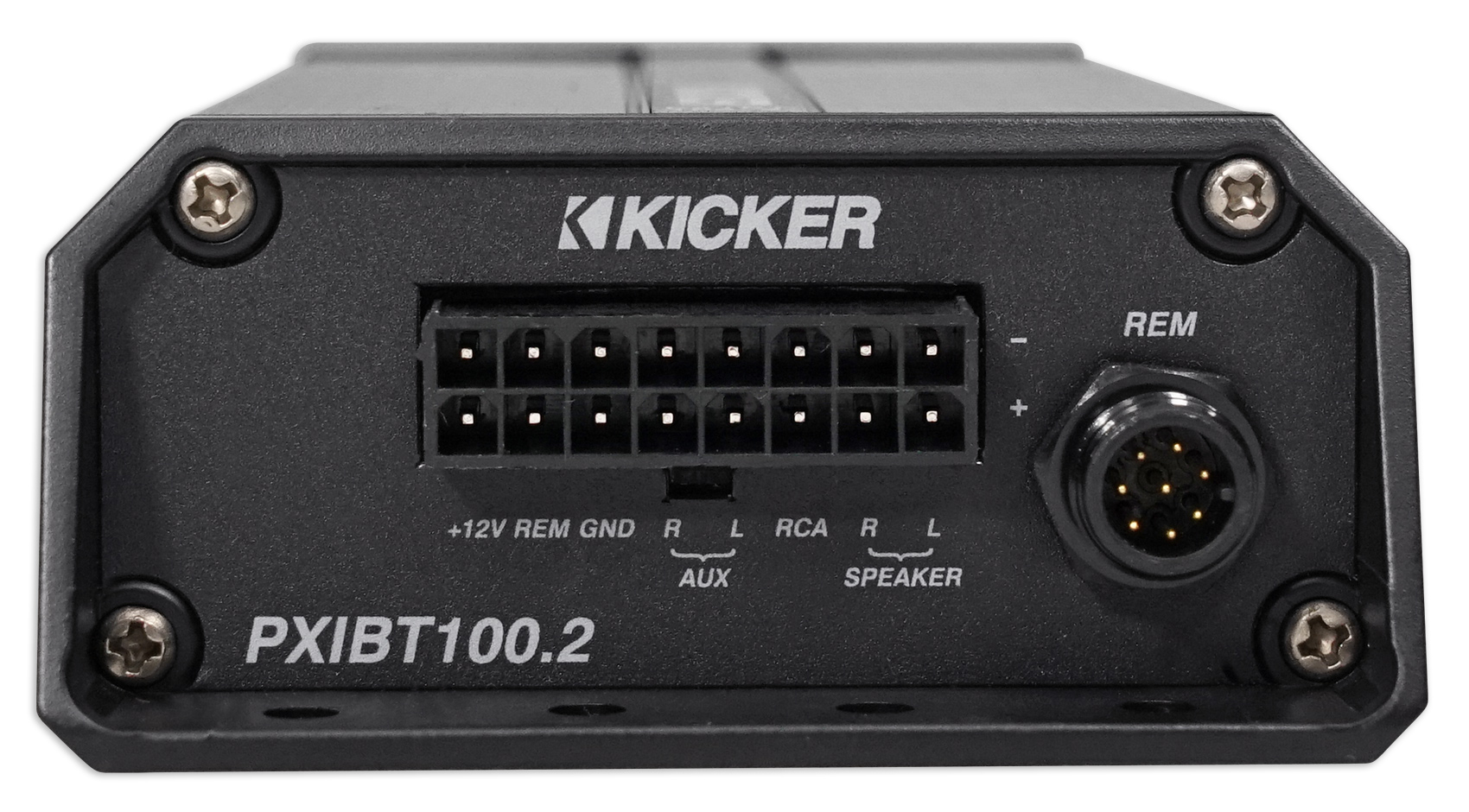 KICKER 42PXIBT1002 200 Watt 2Channel Bluetooth Amplifier+Controller