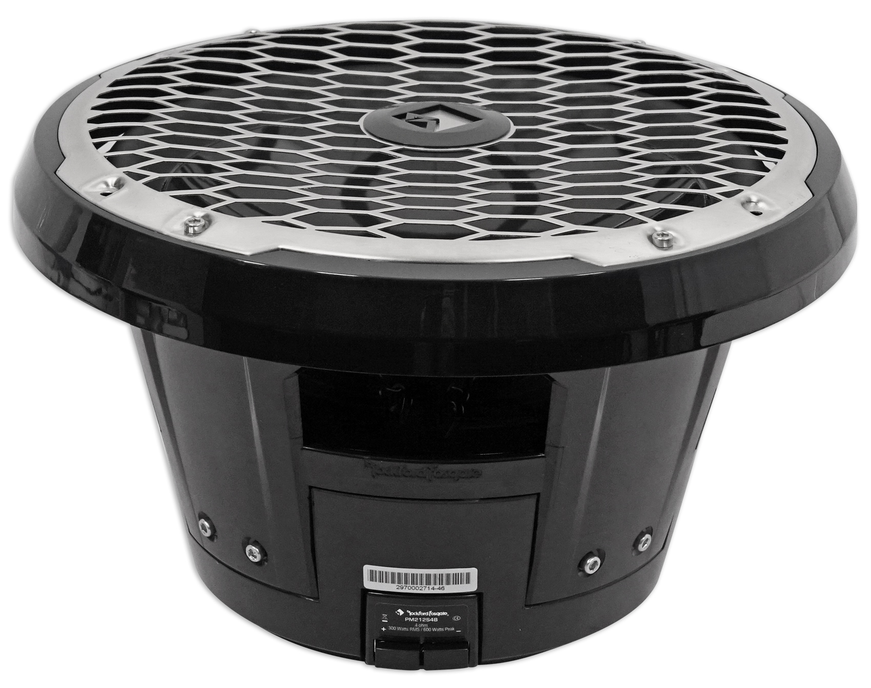 Rockford Fosgate PM212S4B 12" 600W Marine/Boat 4Ohm Subwoofer Punch M2