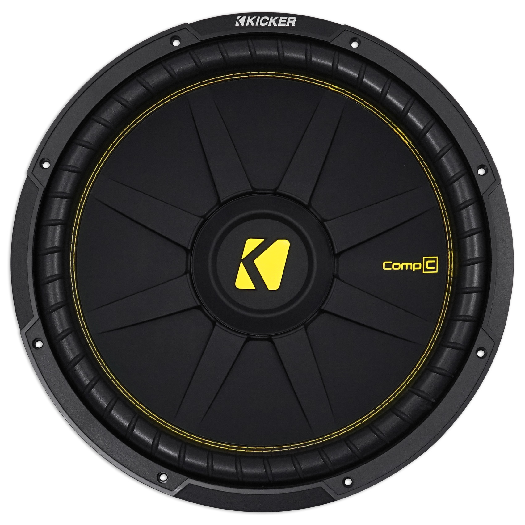 (2) Kicker 43CWRT121 COMPRT12 12" 2000W Subwoofers+Sealed Box+Mono Amp