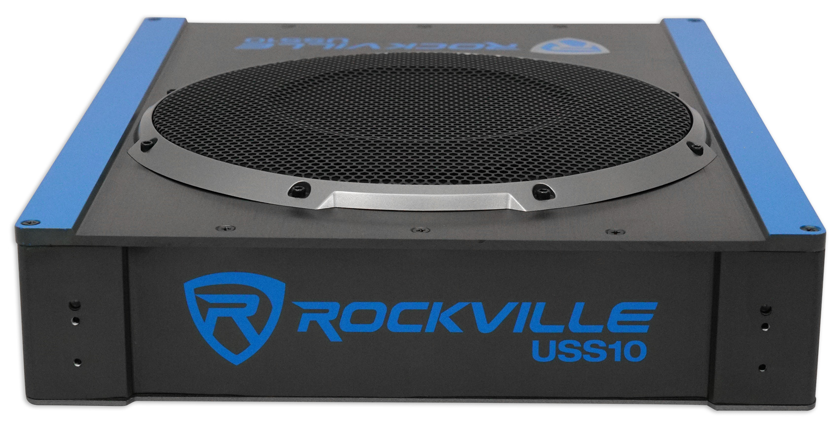 Rockville USS10 10" 800w Slim UnderSeat Active Powered Car/Truck Subwoofer Sub 811080027371 eBay