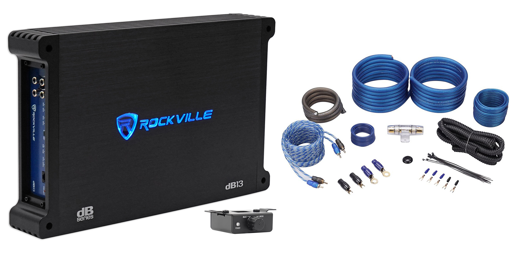 Rockville dB13 3000 Watt Peak/750w CEA rated RMS Mono 2 Ohm