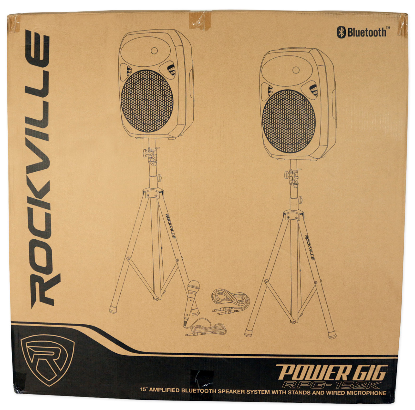 rockville rpg152k dual 15 powered speakers