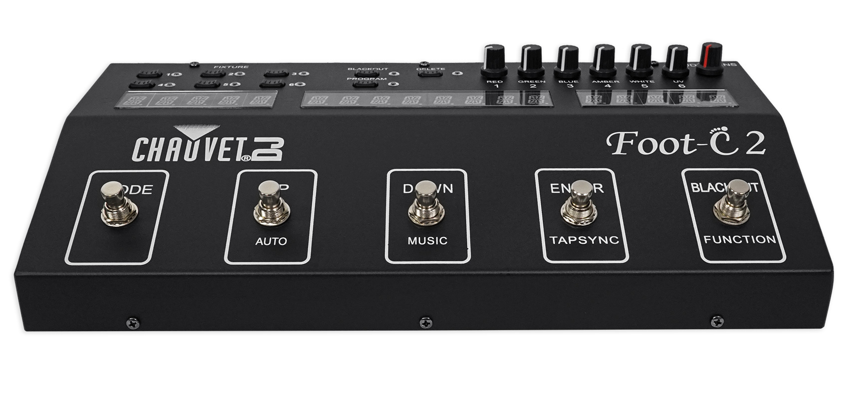 Chauvet DJ Foot C2 36Channel DMX Foot Controller w/MIDI Input+LCD