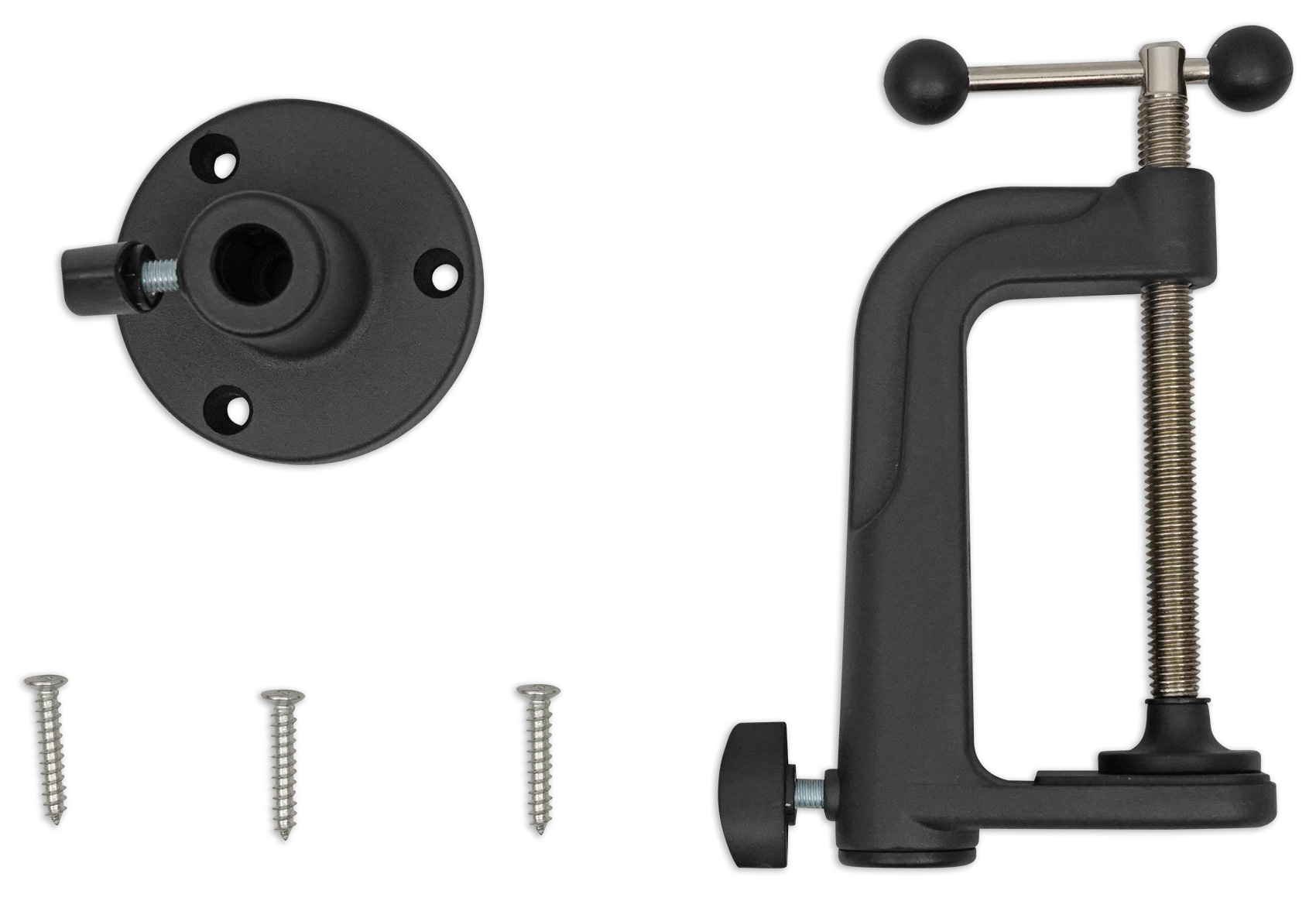 Rockville Studio Recording Condenser Microphone+Boom Arm+Desk Clamp+Shock Mount eBay