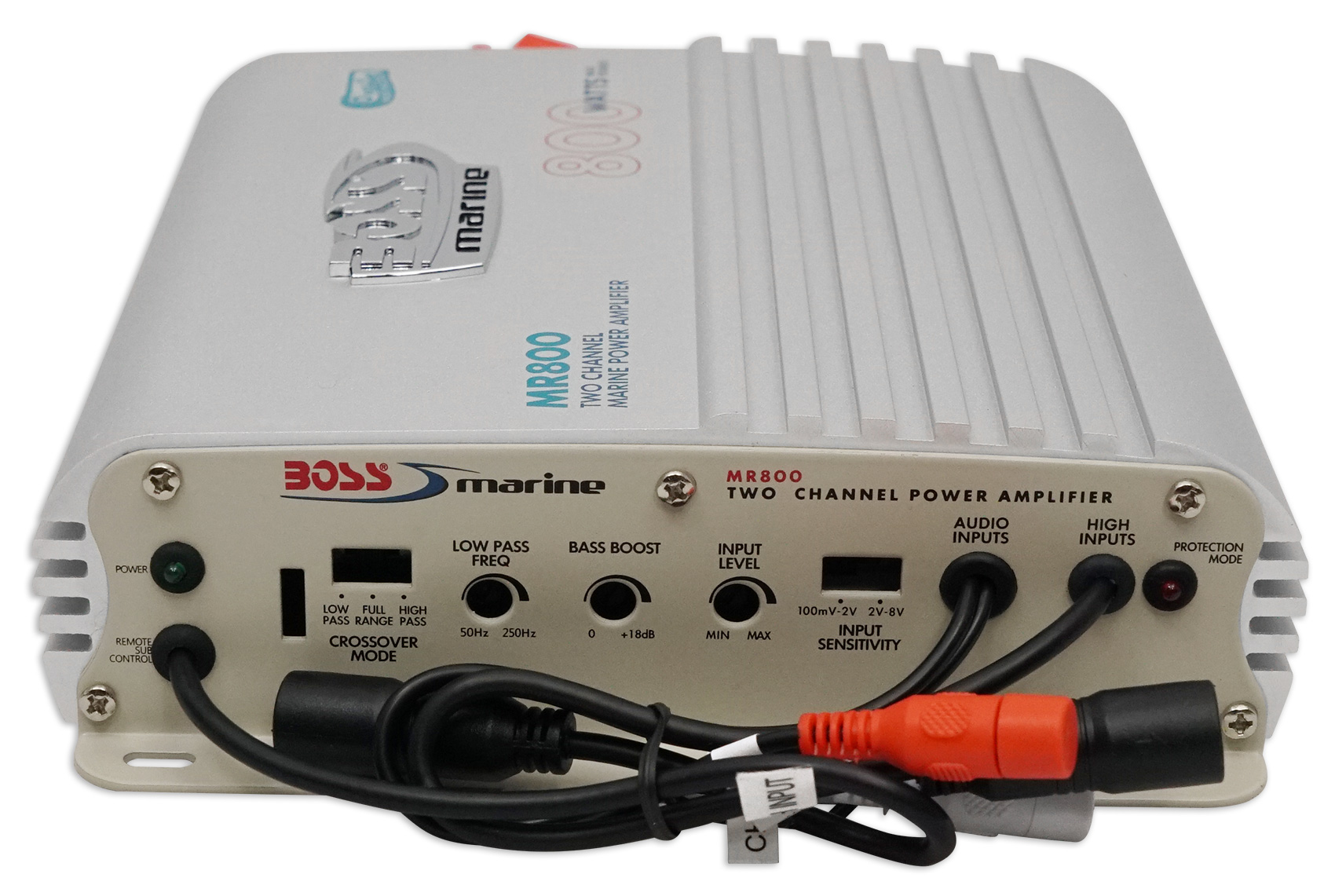 Boss Audio MR800 800 Watt 2Channel Marine Boat Amplifier RZR/ATV/UTV