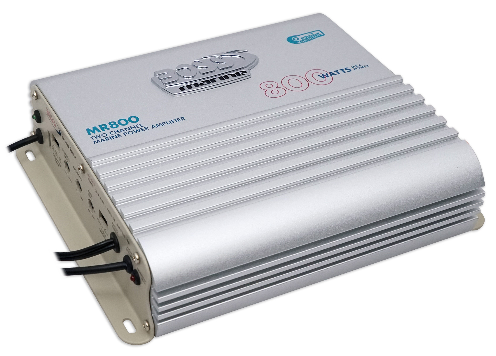 Boss Audio MR800 800 Watt 2Channel Marine Boat Amplifier RZR/ATV/UTV/Cart Amp eBay