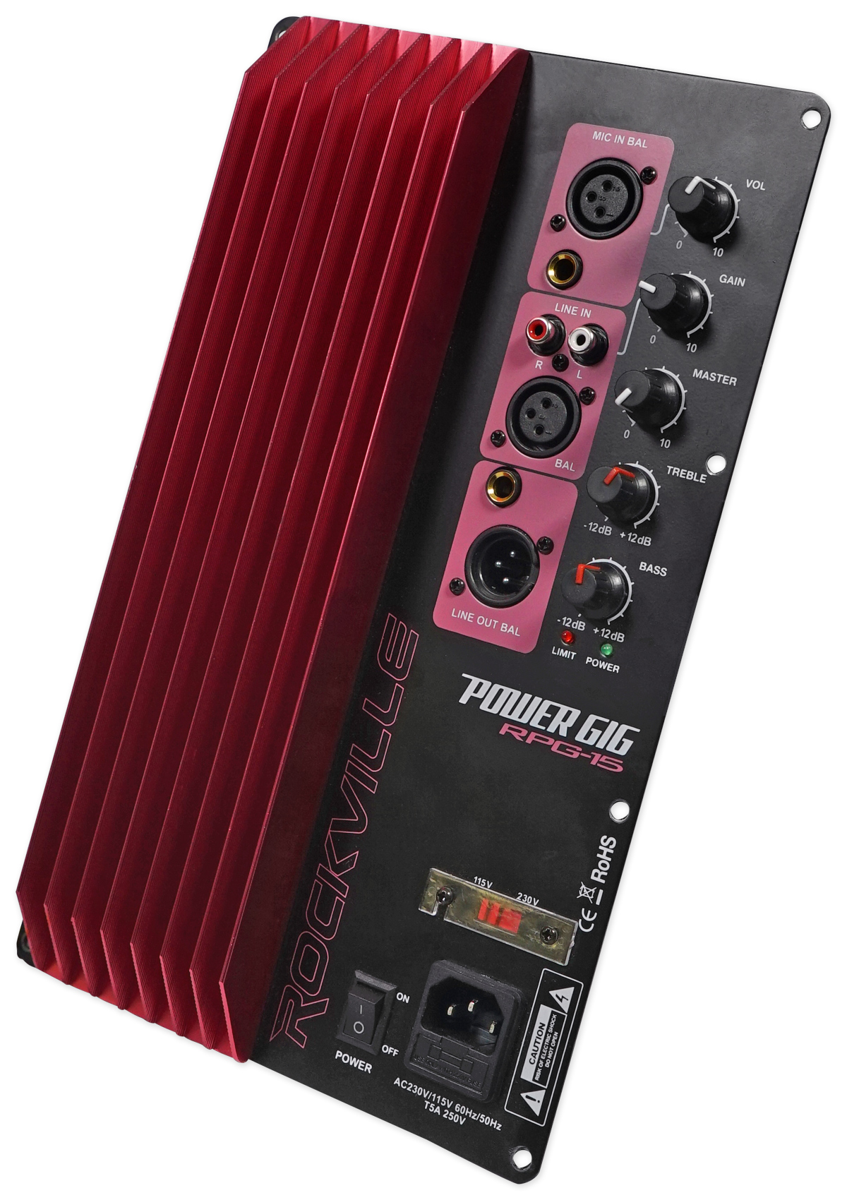 250 Watt RMS Pro Audio Powered Speaker Amplifier Plate Module with XLR 110/220 613815809265 eBay