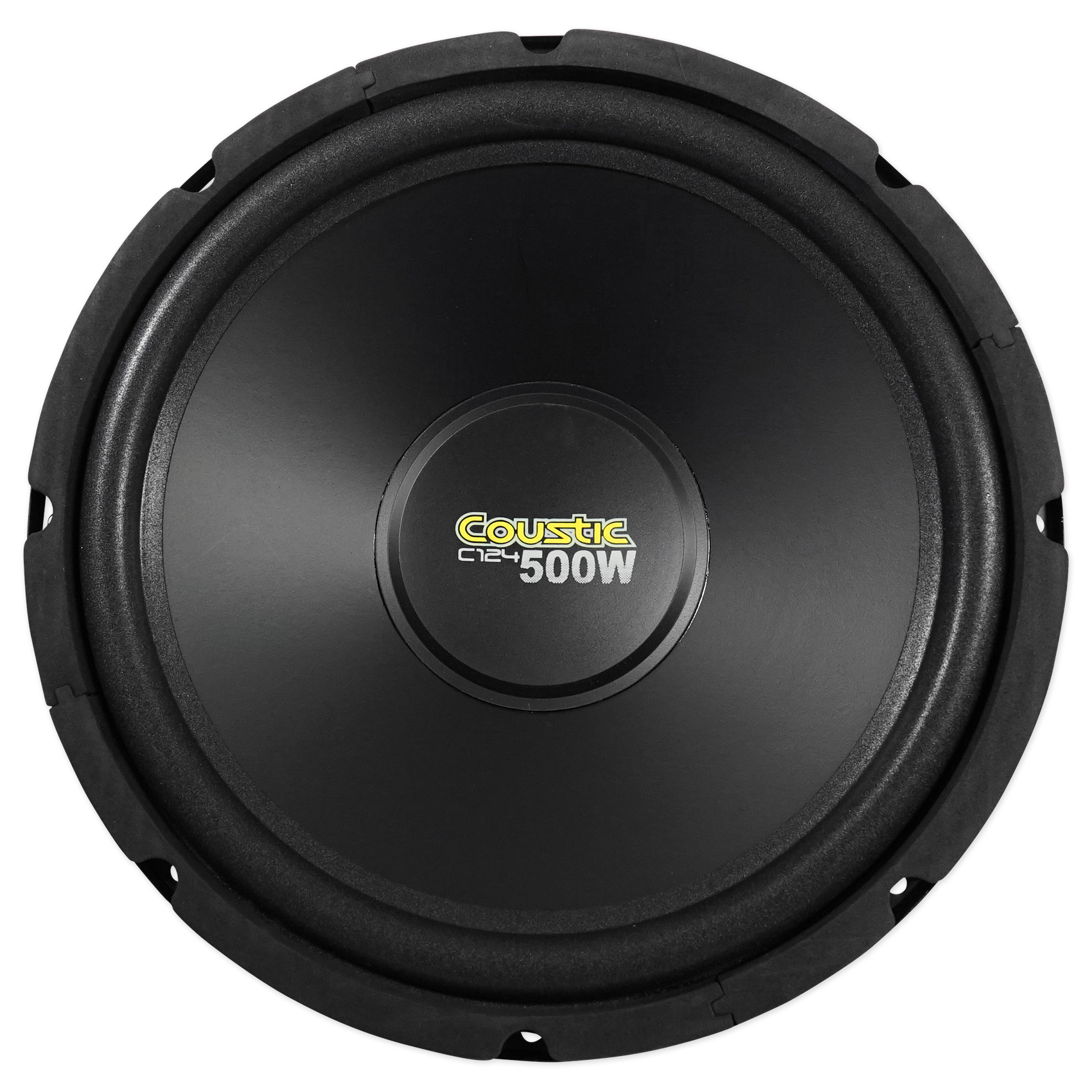2) Coustic By MTX C124 12" 1000 Watt Car Subwoofers, High Performance 4