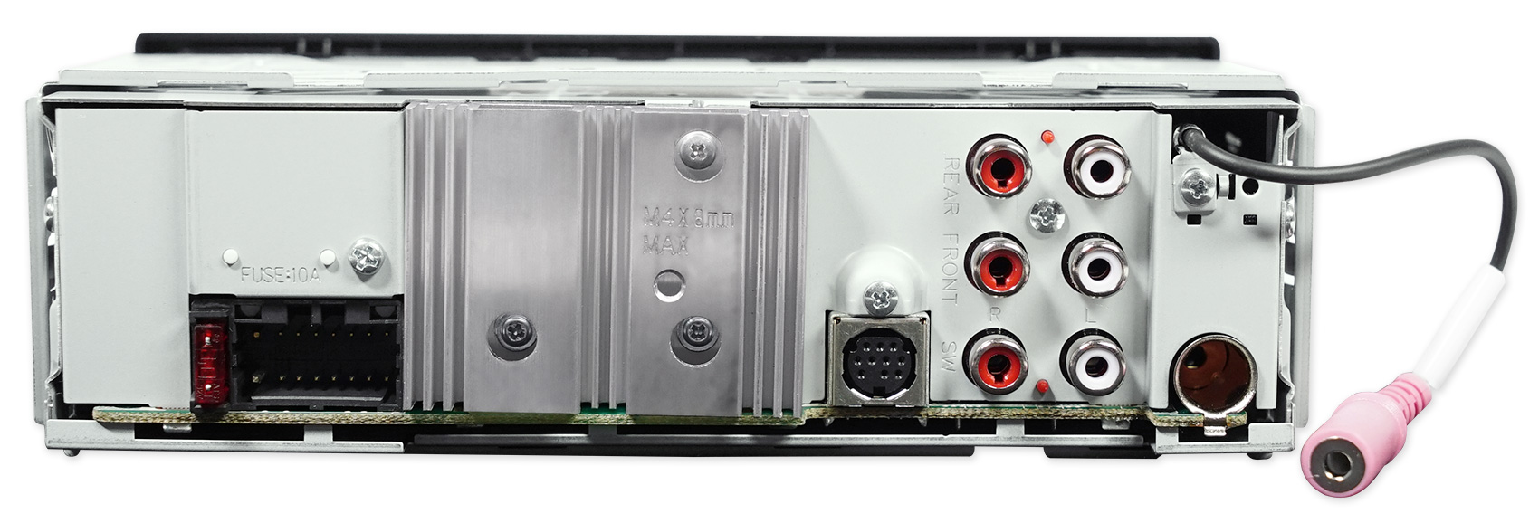 JVC KDX35MBS InDash Digital Media Marine Bluetooth Receiver iPhone