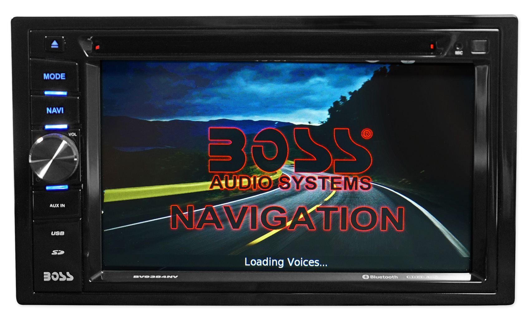 Boss Audio BV9384NV 6.2" In-Dash DVD GPS Navigation Bluetooth Receiver