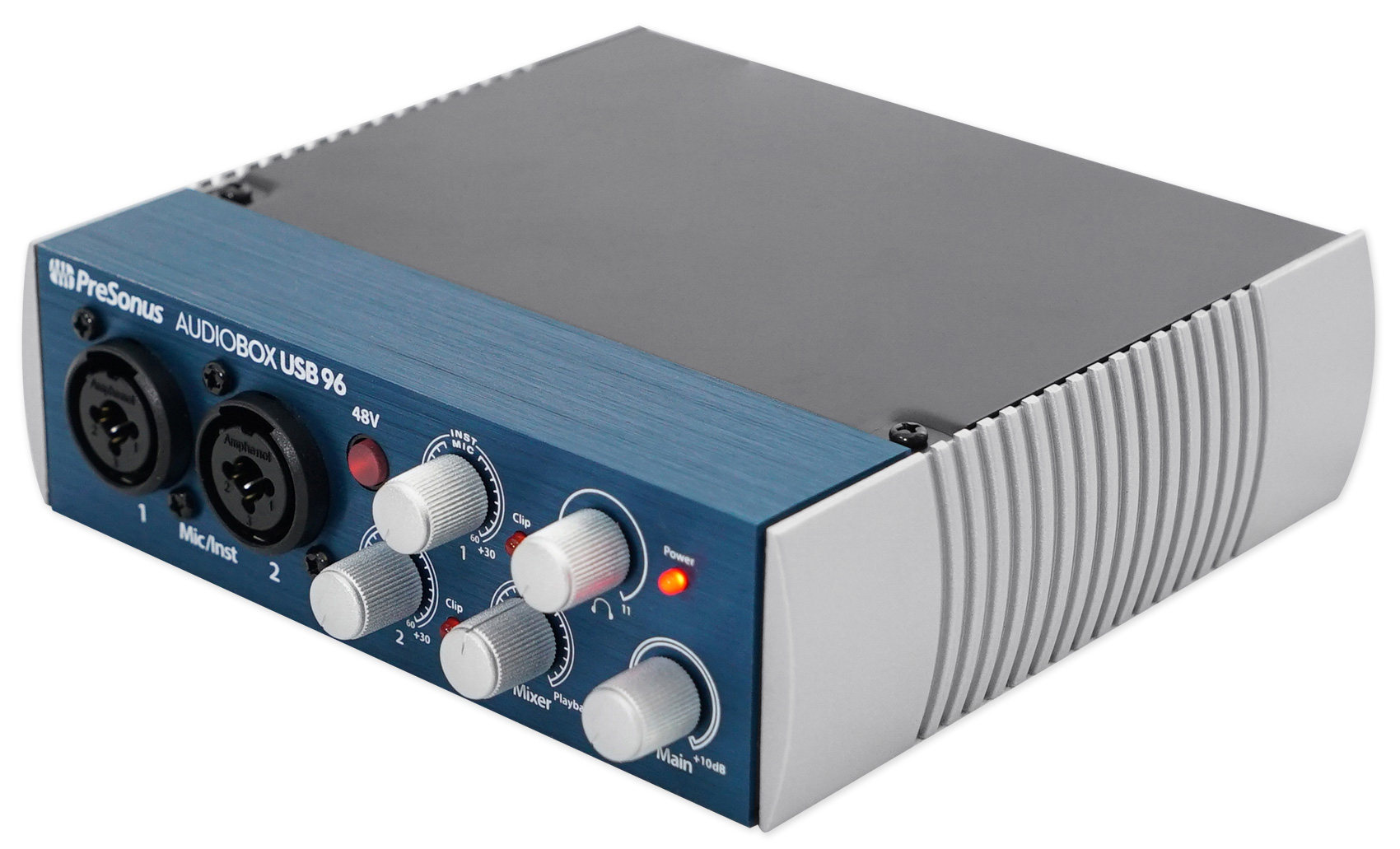 PRESONUS AUDIOBOX USB 96 2x2 Bus-powered Audio 2.0 Recording MIDI ...