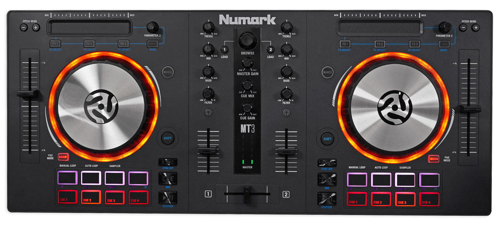 numark mixtrack deckadance