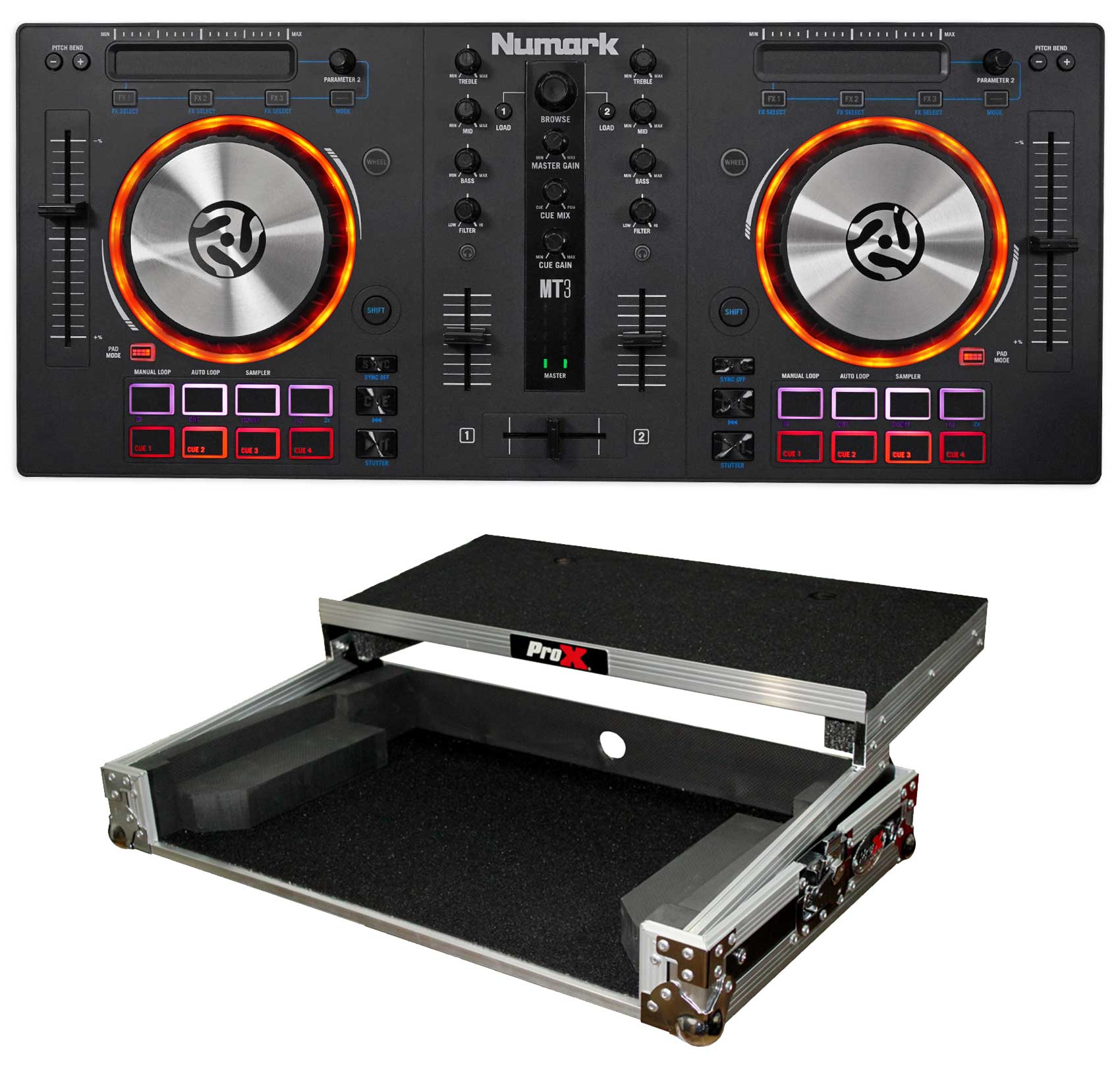 Numark Mixtrack 3 Allinone DJ Controller 4 Virtual DJ Mixtrack III