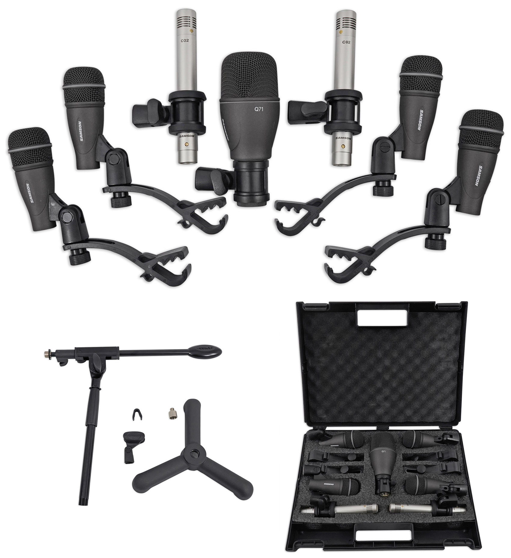 SAMSON ドラムマイク セット　DK7　一本紛失 71s3FXSIDpL._UF350,350_QL80_.jpg