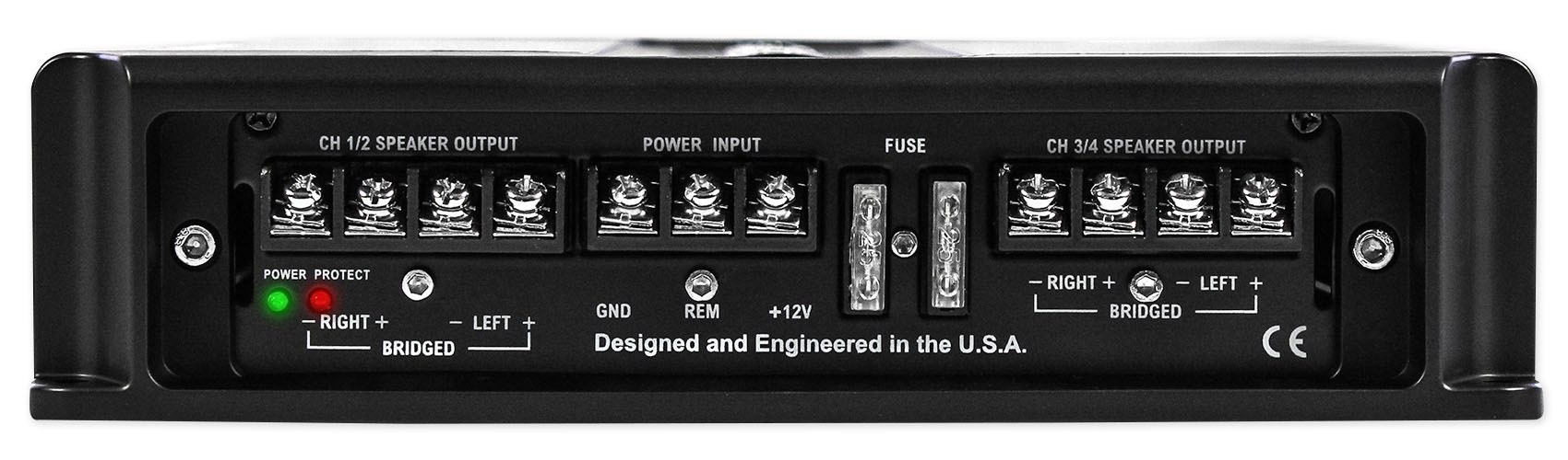 Crunch PD2000.4 2000 Watt 4Channel Pro Power Car Stereo Amplifier