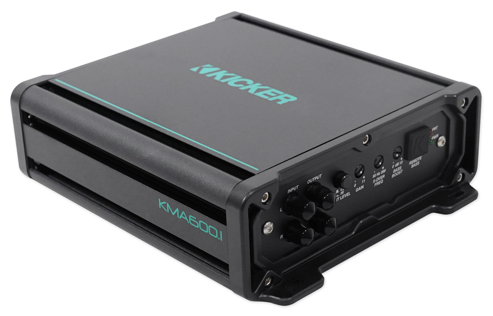 KICKER 45KMA6001 Marine 600 Watt Mono Amplifier 2ohm Boat Amp KMA600.1