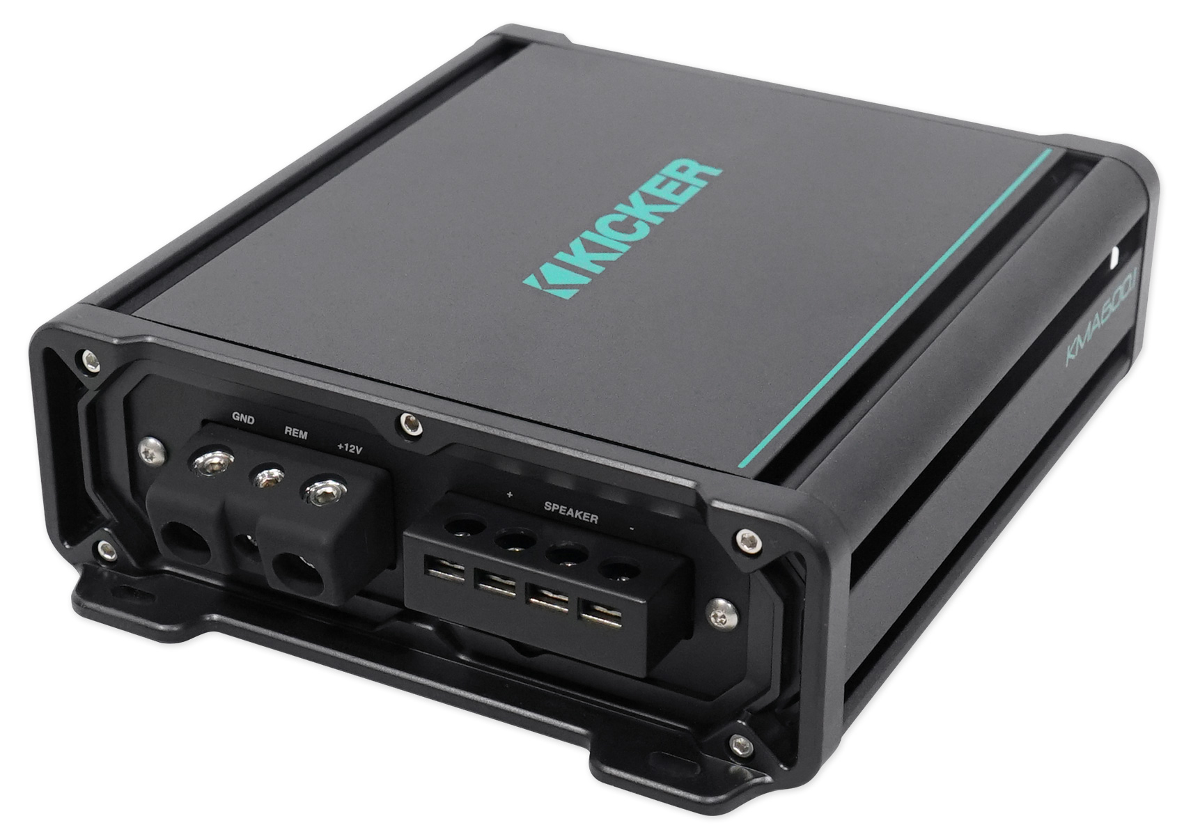KICKER 45KMA6001 Marine 600 Watt Mono Amplifier 2ohm Boat Amp KMA600.1